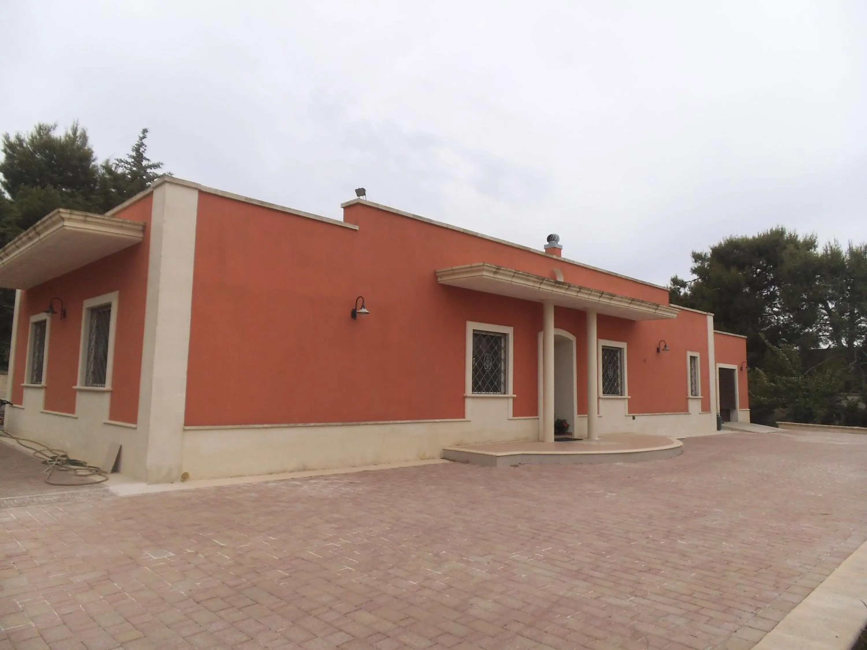 Bird's eye view in Portoselvaggio Villa Martina