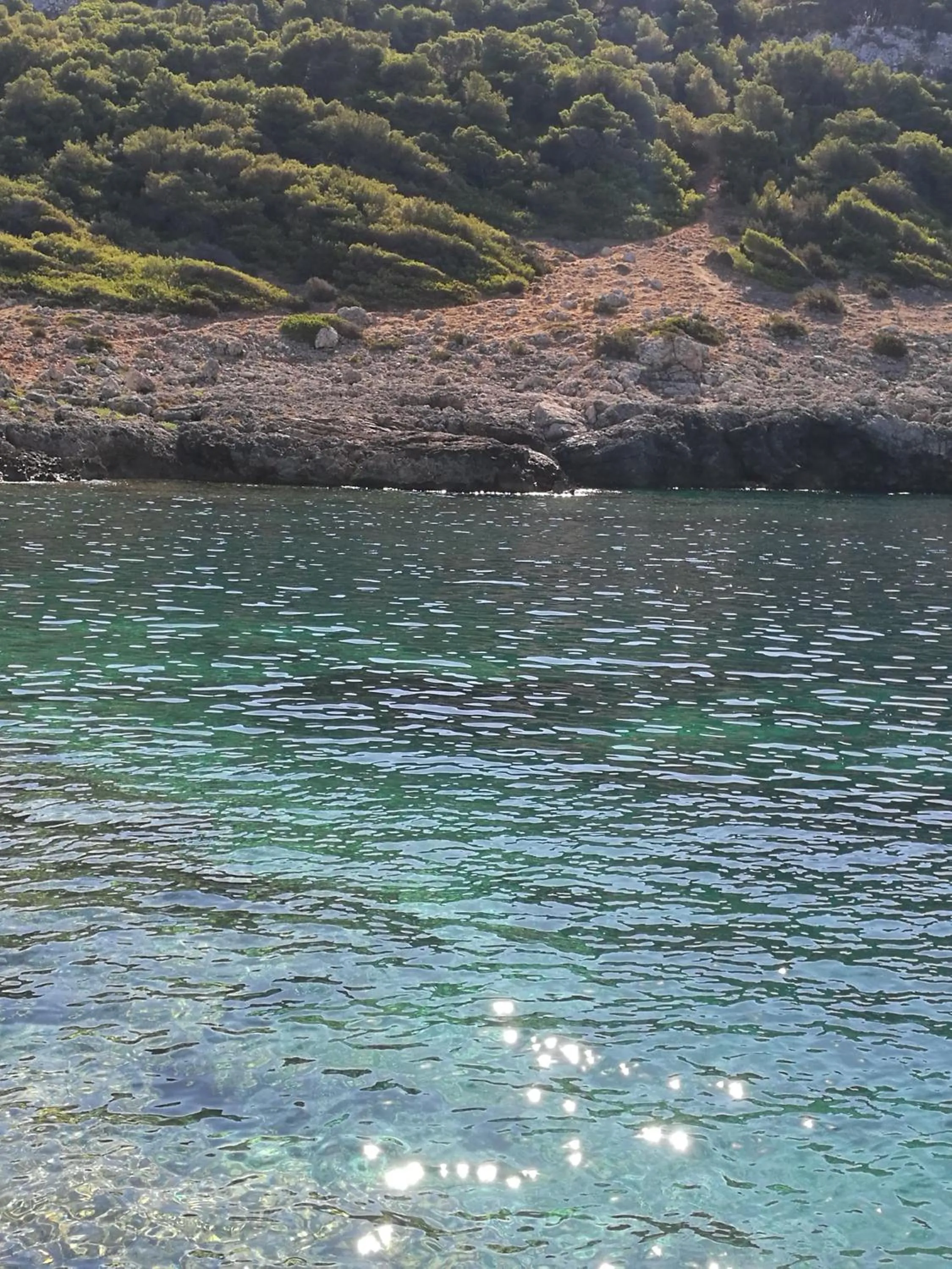 Natural landscape in Portoselvaggio Villa Martina