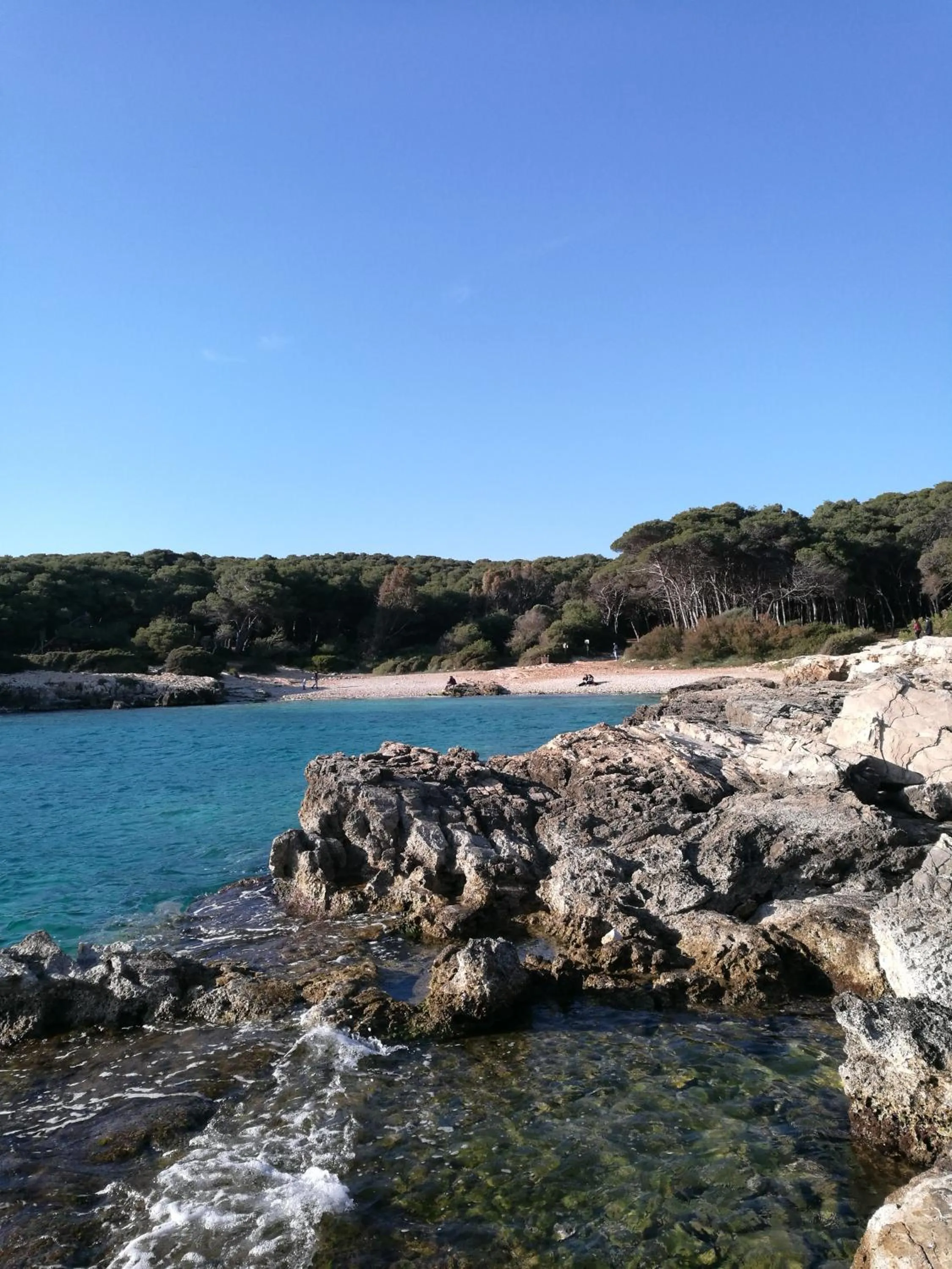 Beach in Portoselvaggio Villa Martina