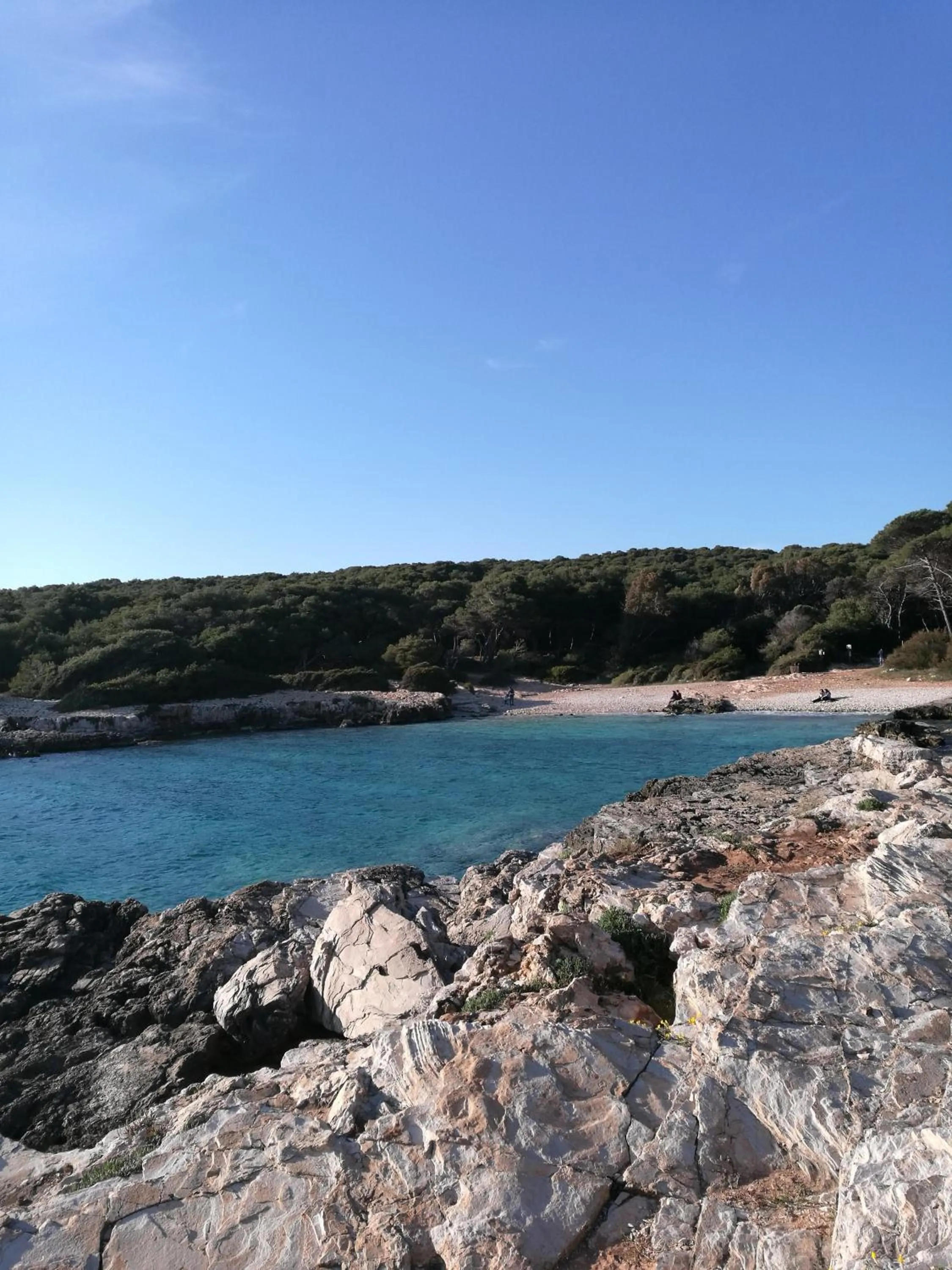 Beach in Portoselvaggio Villa Martina
