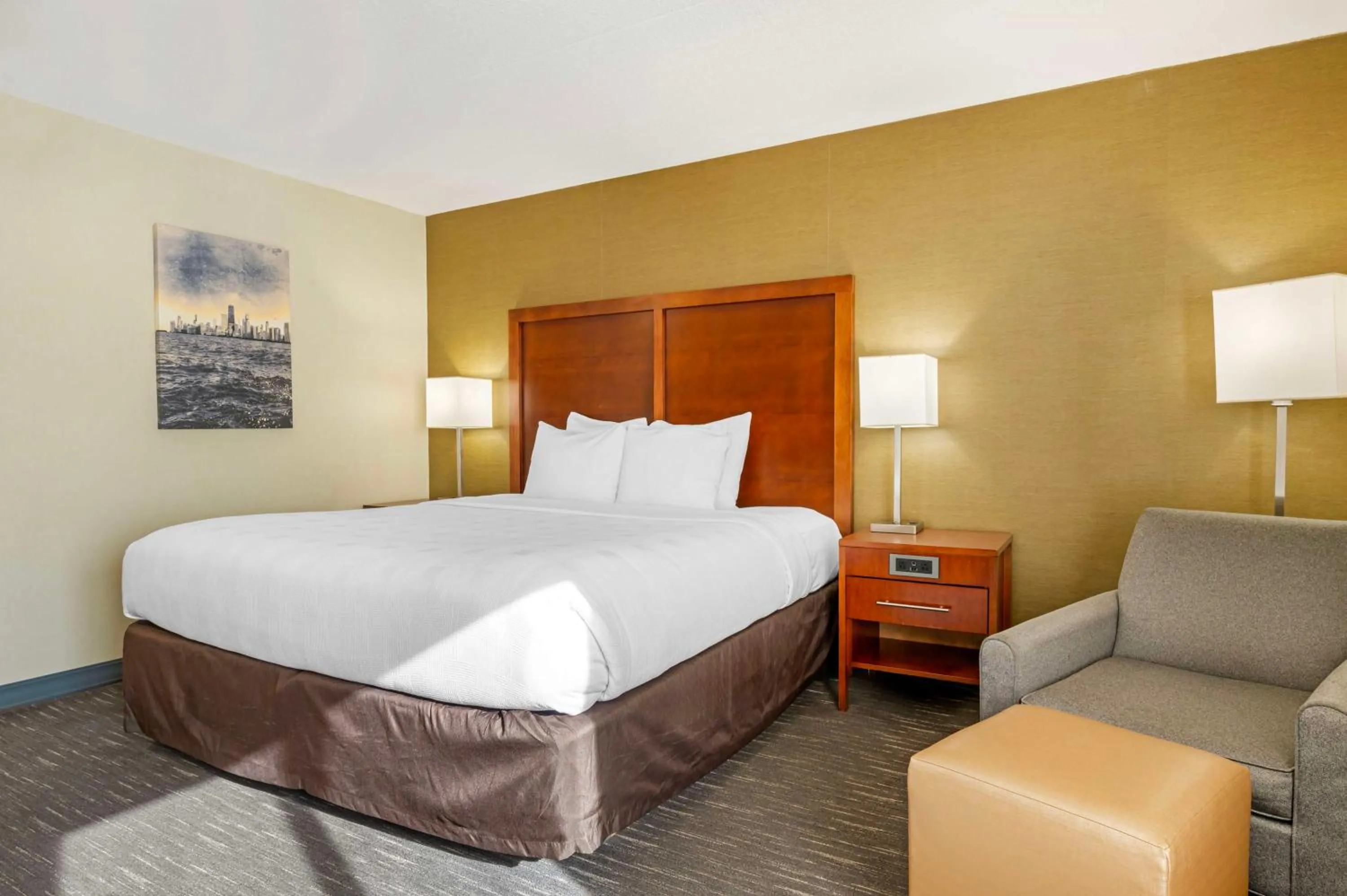 Bedroom, Bed in Best Western Chicago - Downers Grove
