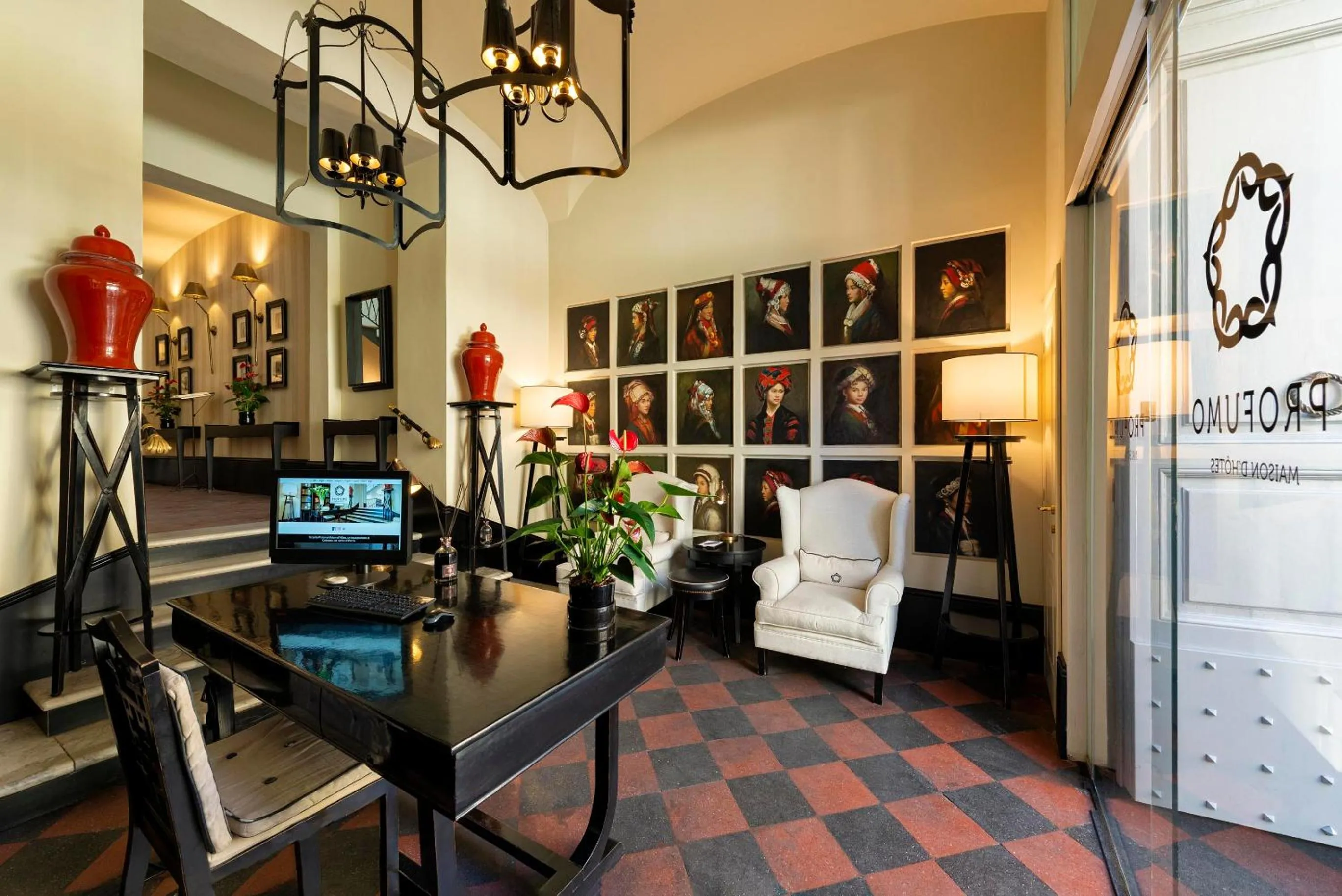 Lobby or reception in Profumo Maison Colosseo