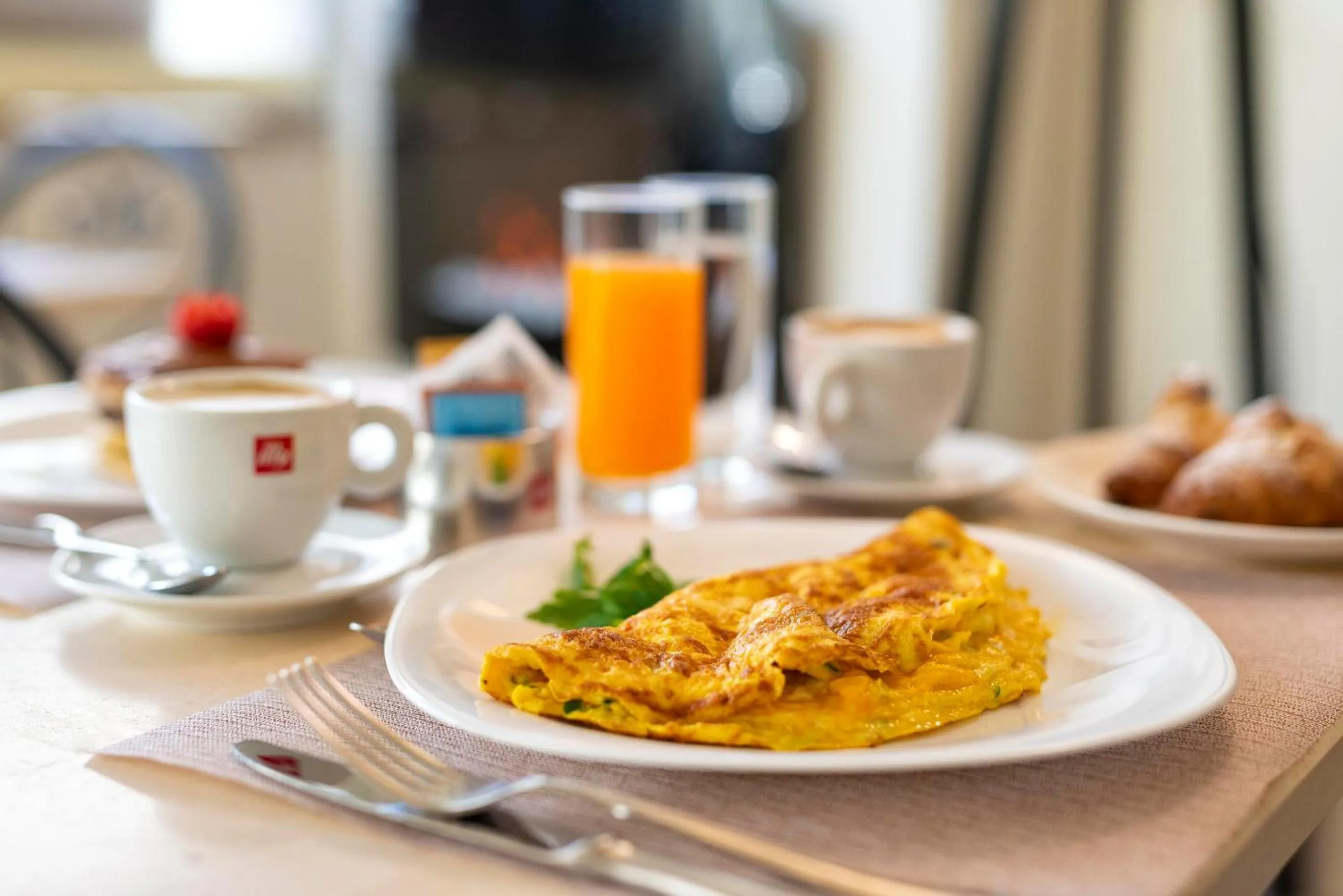 Food and drinks in Profumo Maison Colosseo