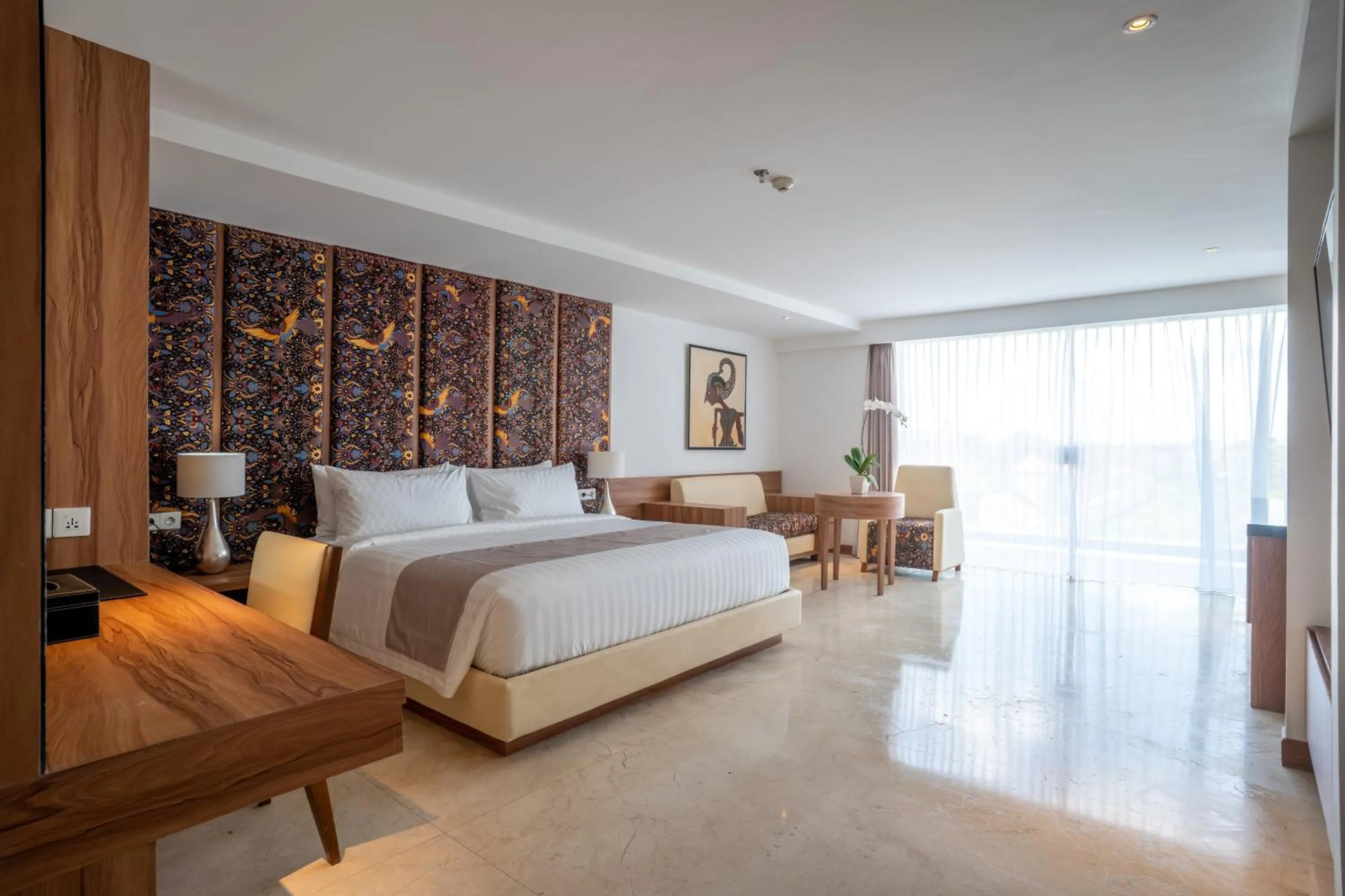 Bed in The Capital Hotel and Resort Seminyak