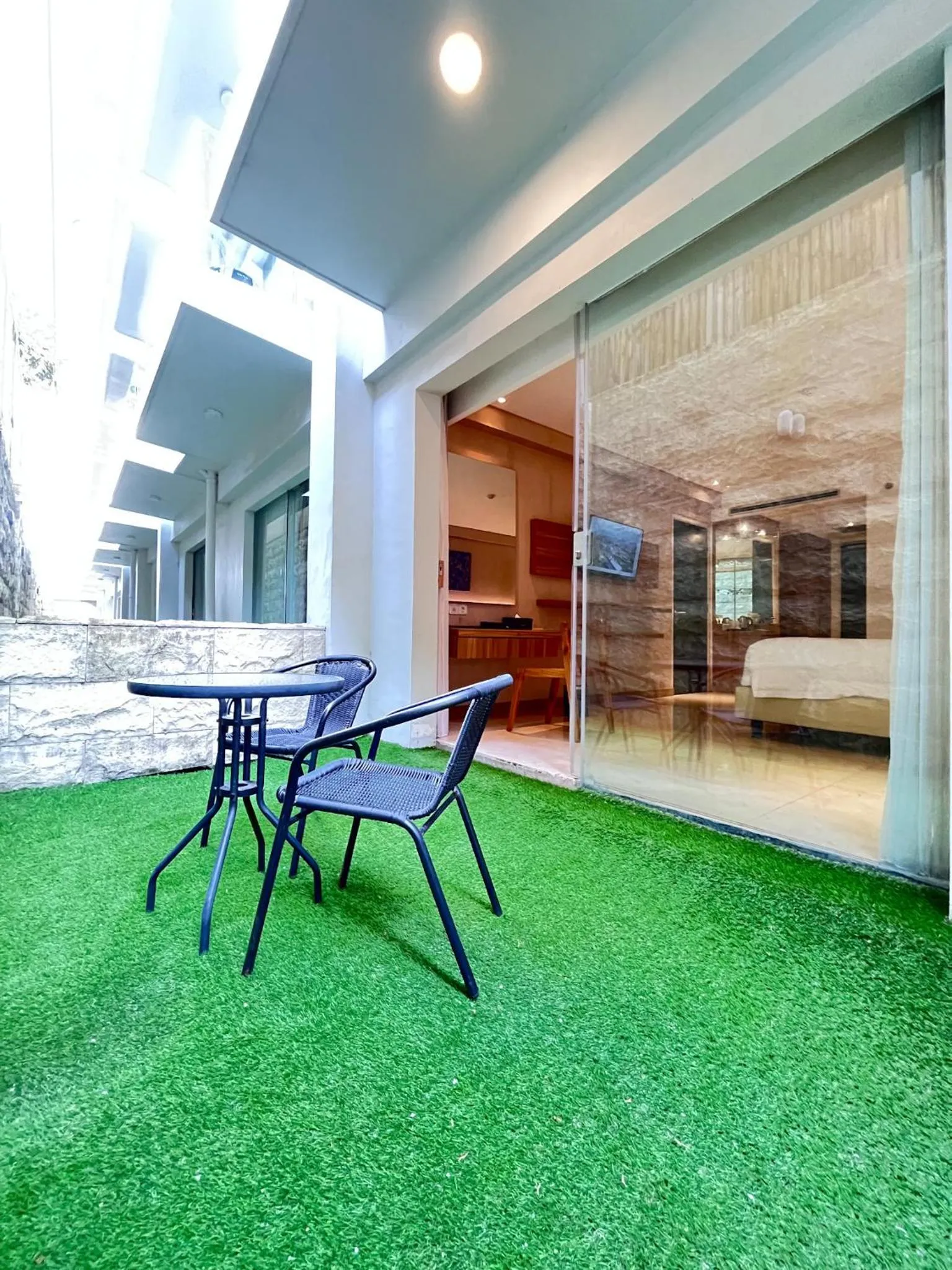 Balcony/Terrace in The Capital Hotel and Resort Seminyak