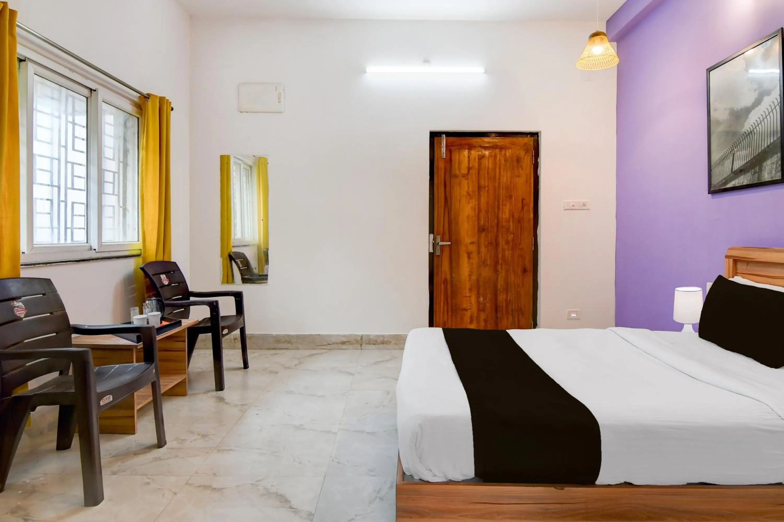 Bedroom, Bed in Hotel O Cosmopolis Bhubaneswar Formerly Luxury Stay