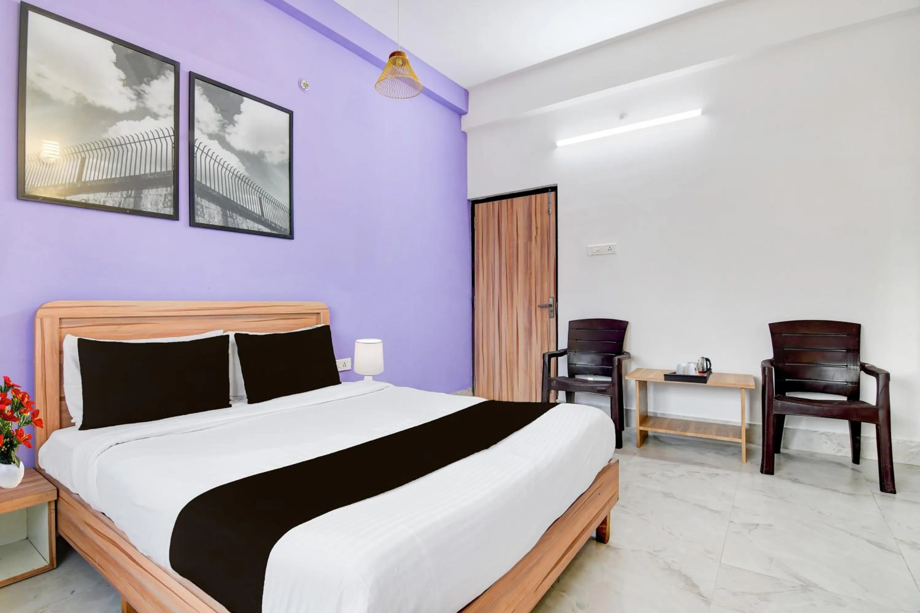 Bedroom, Bed in Hotel O Cosmopolis Bhubaneswar Formerly Luxury Stay