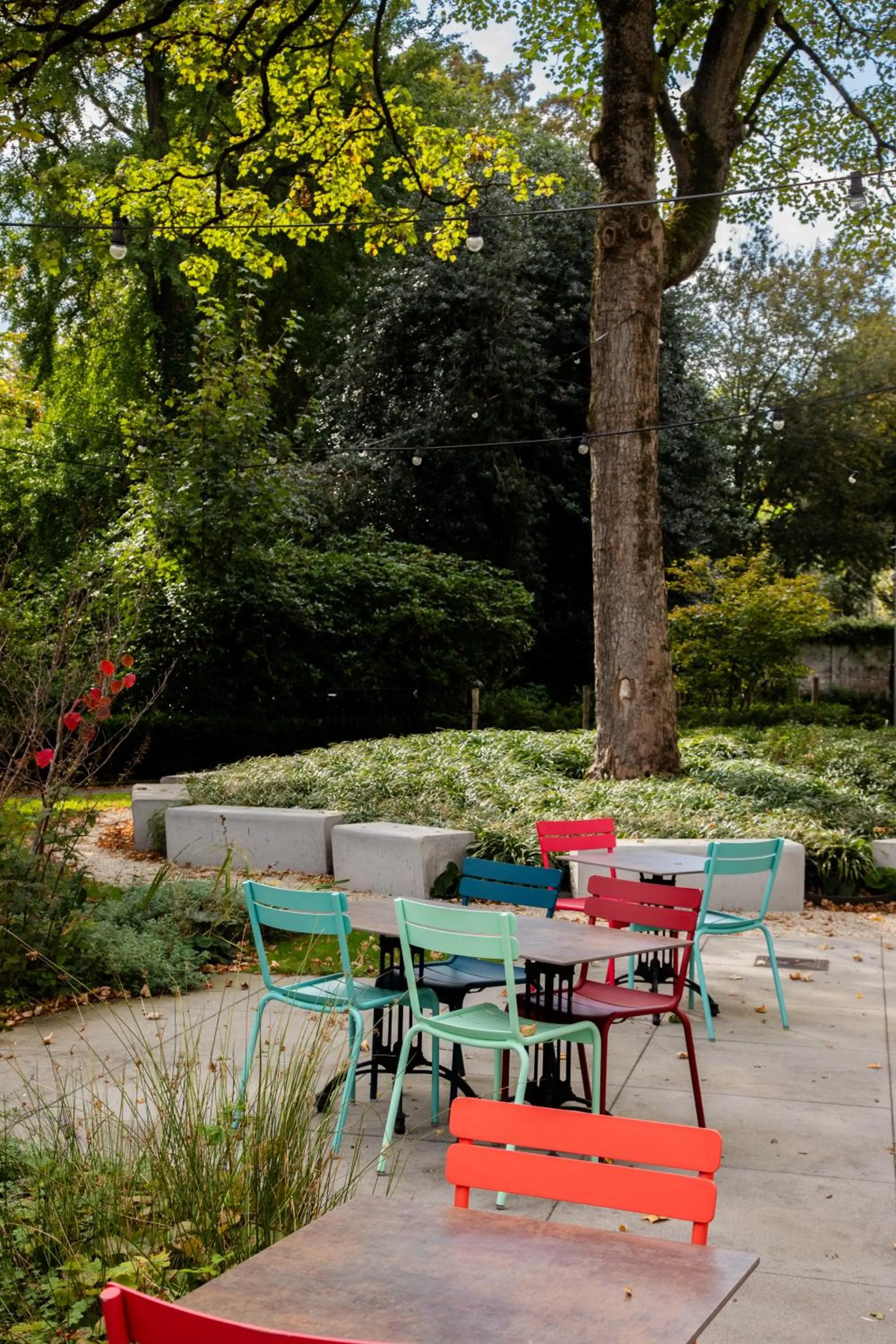 Garden in Hotel Den Briel