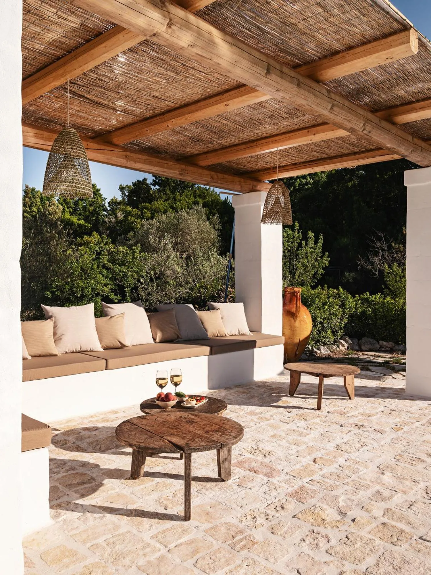 Swimming pool in Trulli Del Bosco
