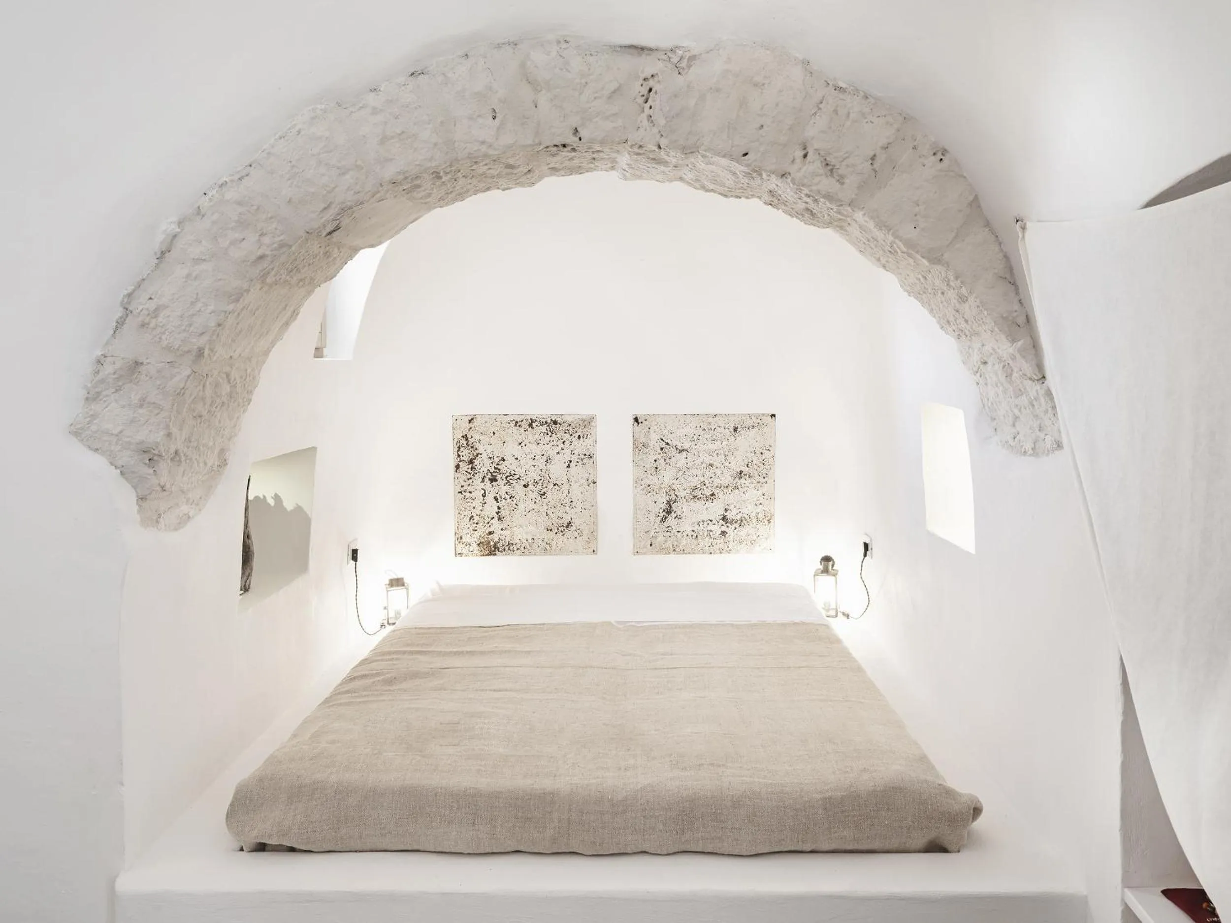 Bedroom, Bed in Trulli Del Bosco