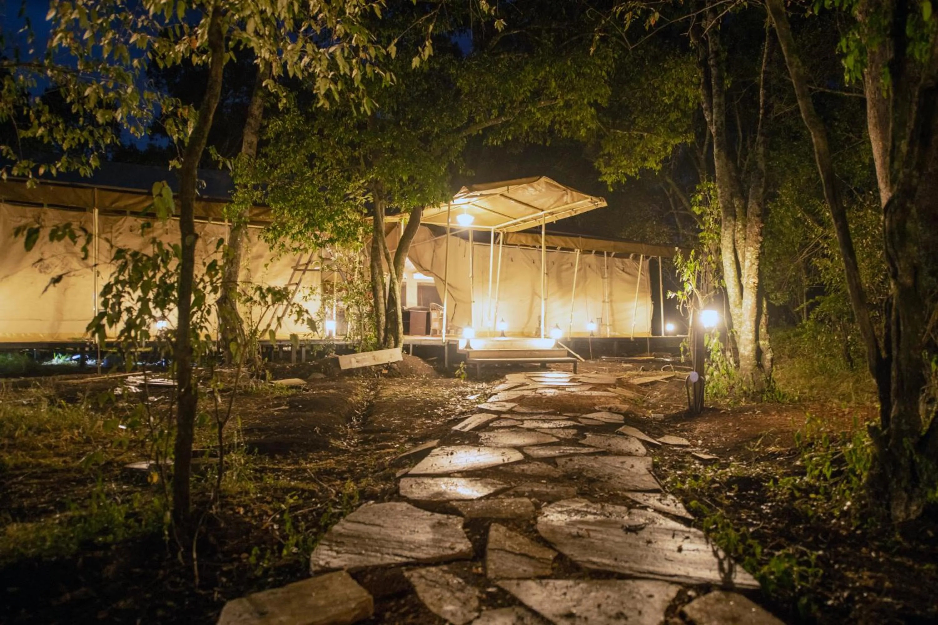 Property building in Lorian safari camp limited