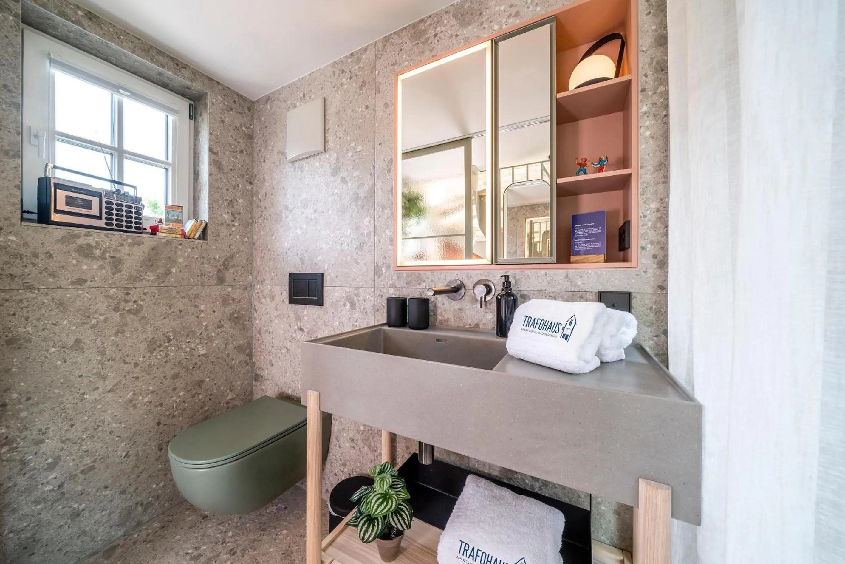 Bathroom in Apart Hotel Wasserturm