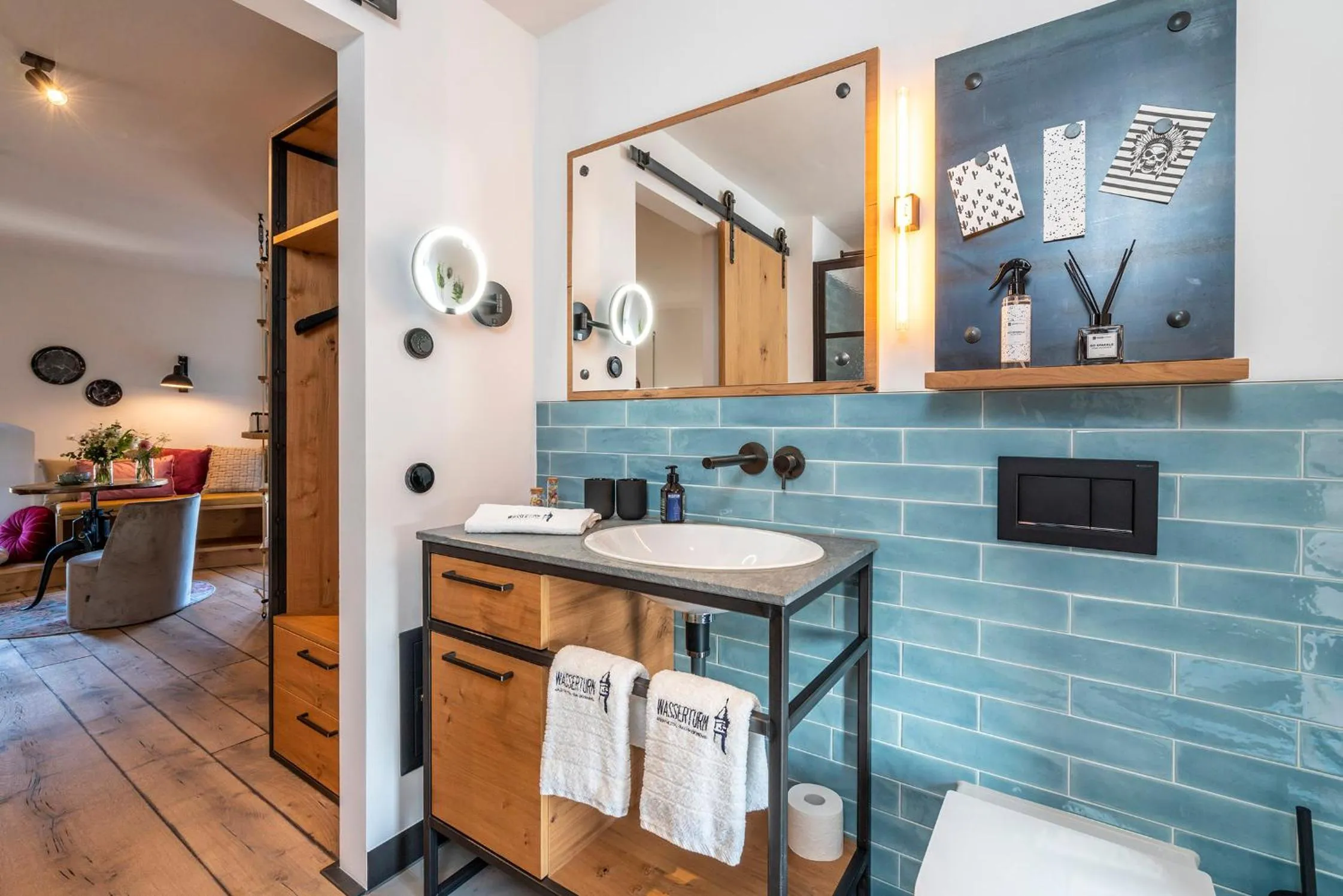 Bathroom in Apart Hotel Wasserturm