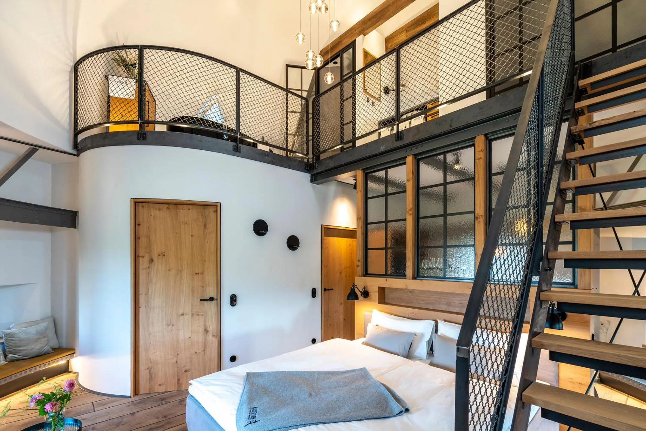 Photo of the whole room, Bed in Apart Hotel Wasserturm