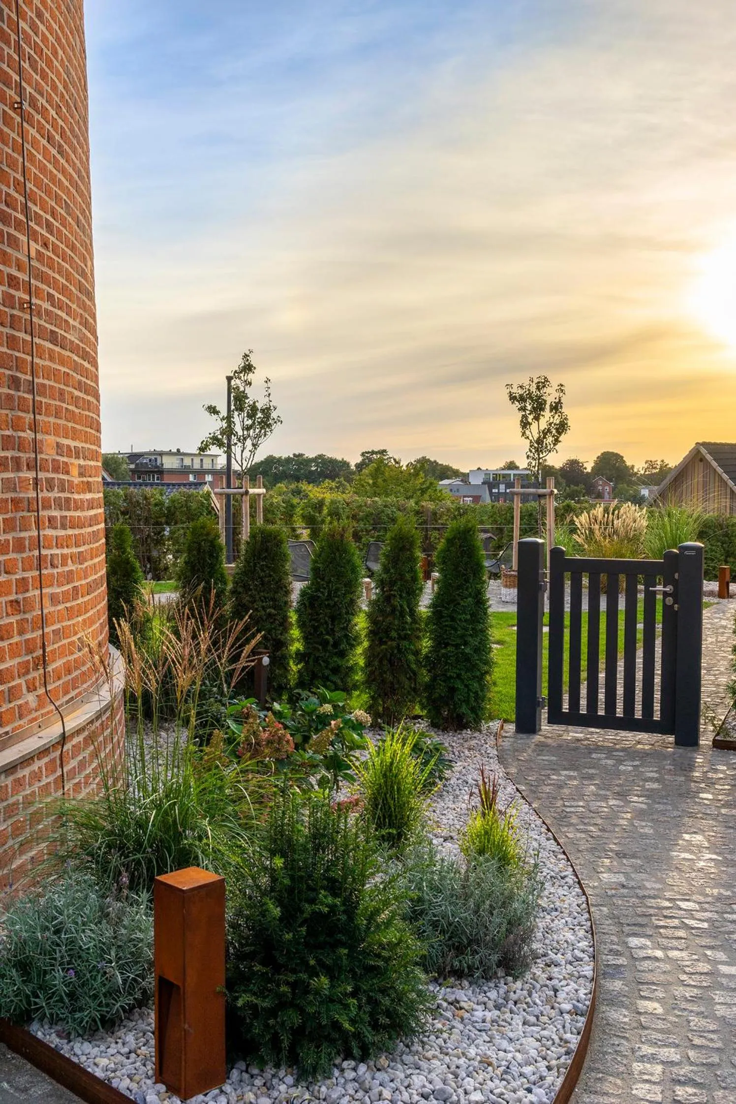 Garden in Apart Hotel Wasserturm