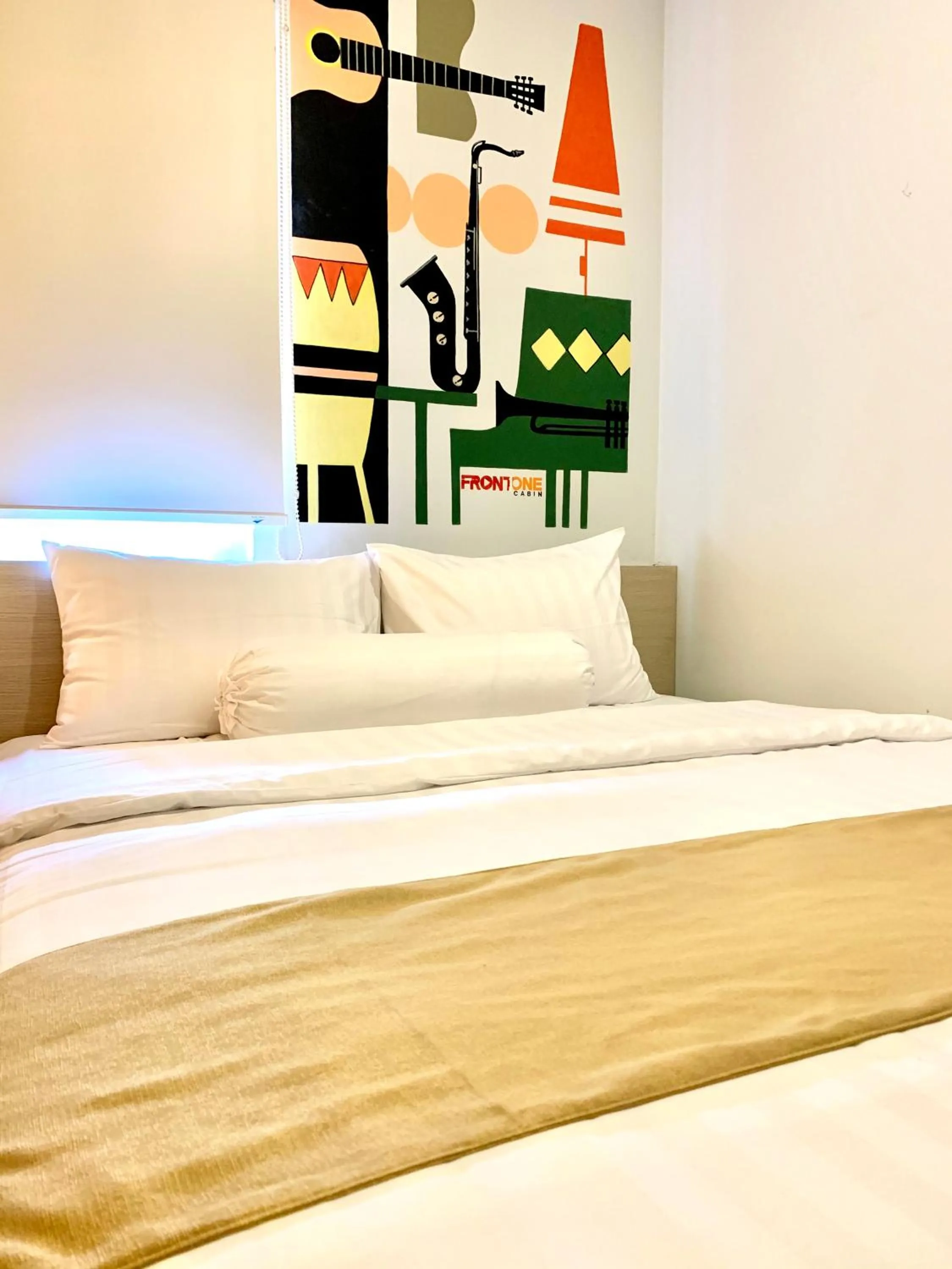 Bed in Front One Cabin Sunter