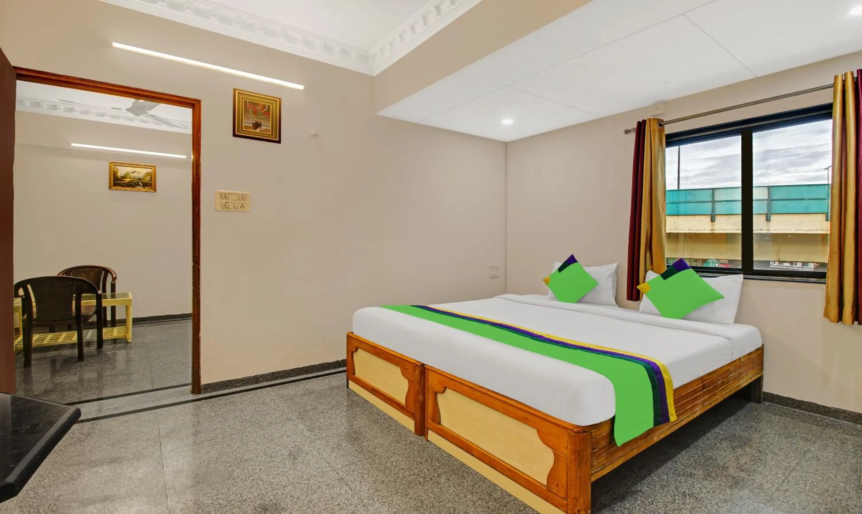 Bedroom, Bed in Treebo Eagle Executive