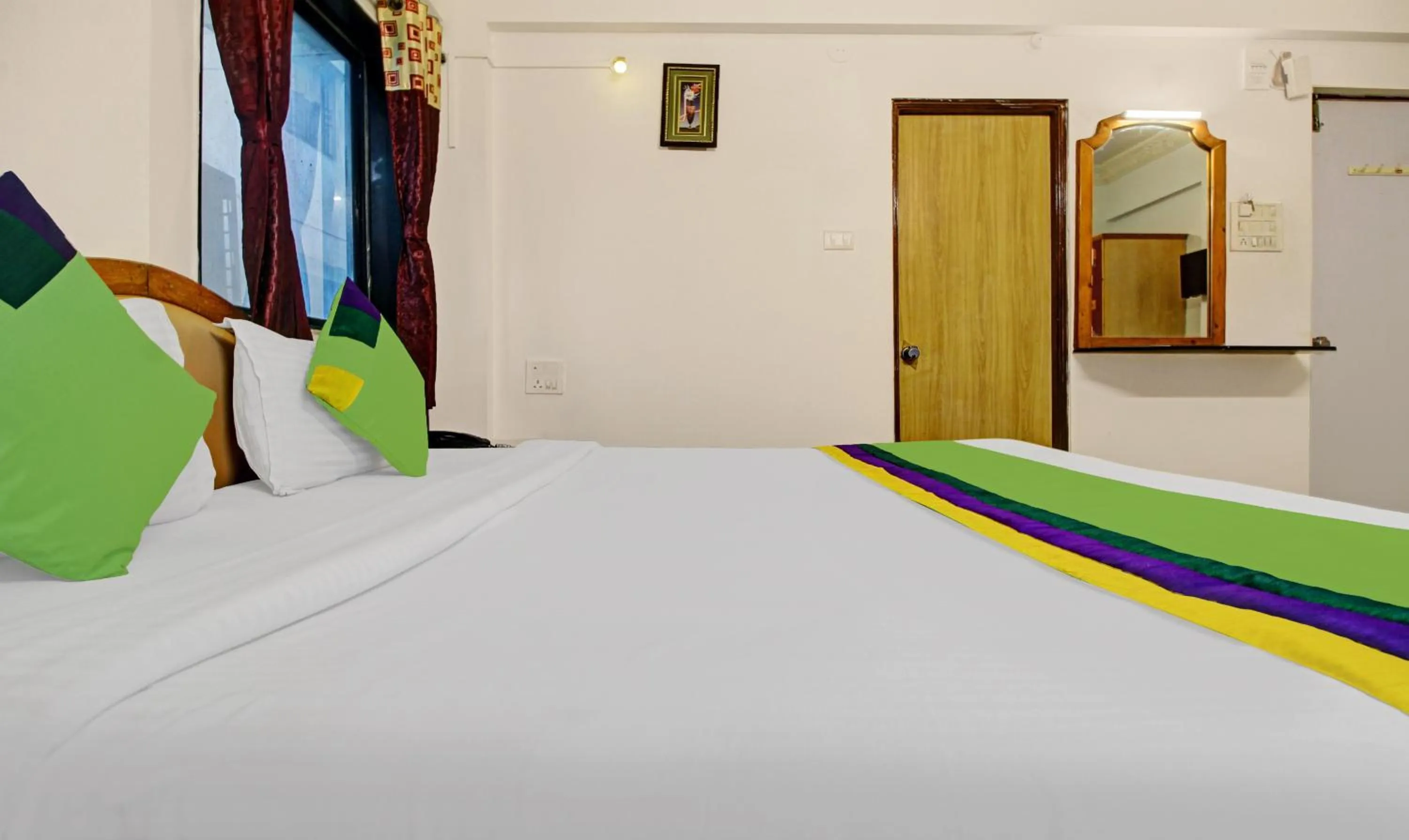 Bedroom, Bed in Treebo Eagle Executive