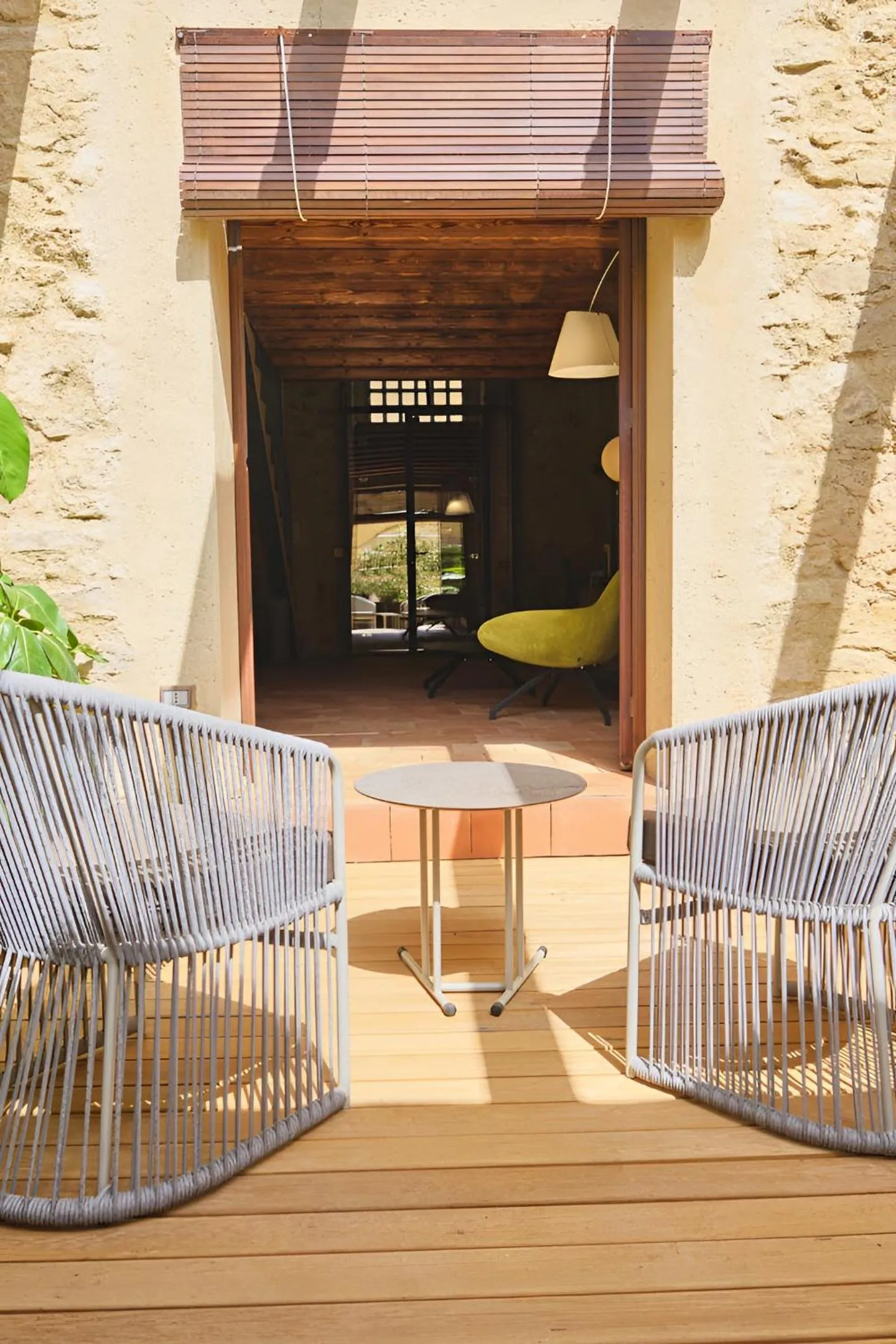 Seating area in Wine Relais Feudi Del Pisciotto