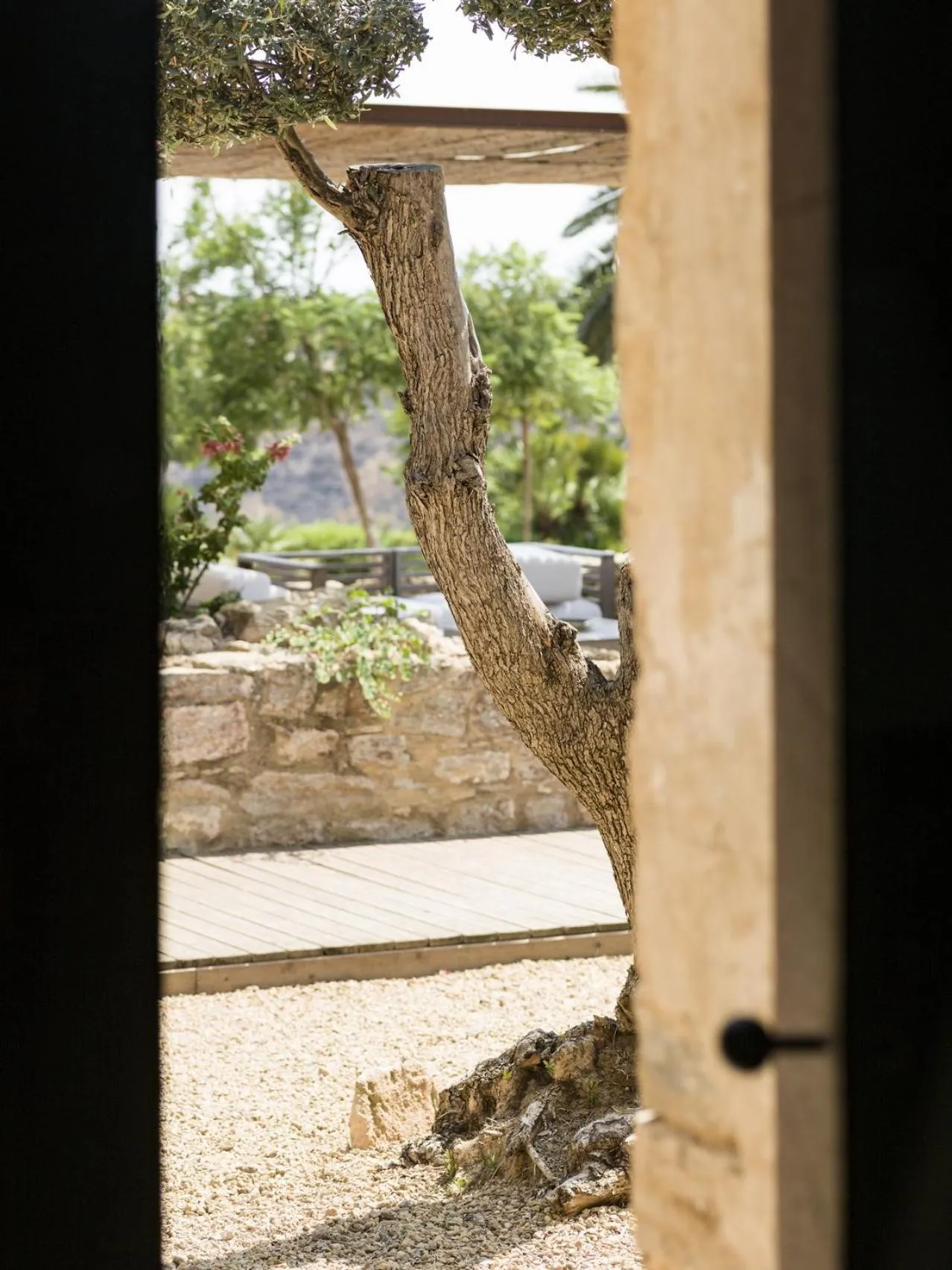 Inner courtyard view in Wine Relais Feudi Del Pisciotto