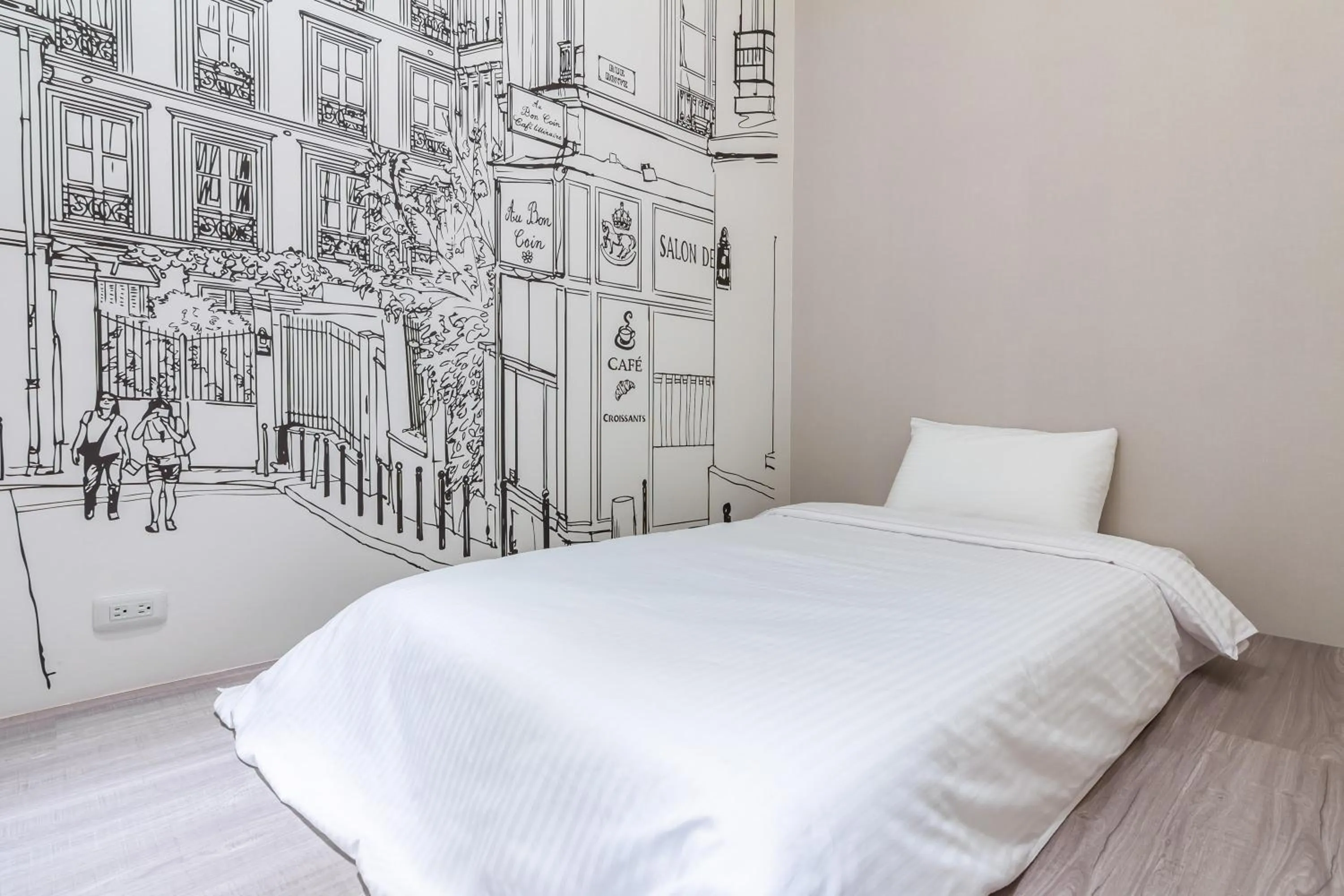 Decorative detail, Bed in Meets Anping