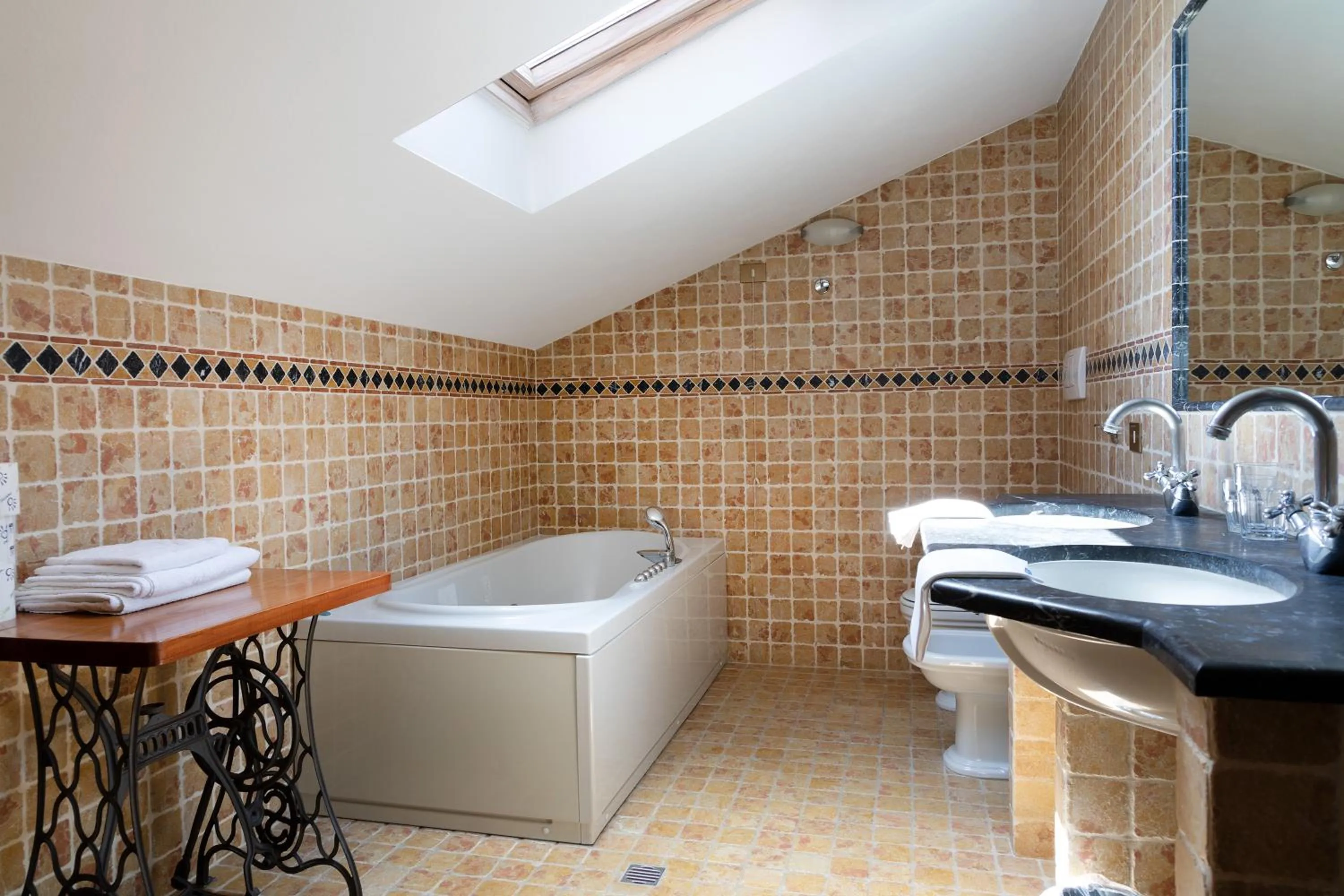 Bathroom in Country Hotel Residence Da Pilade