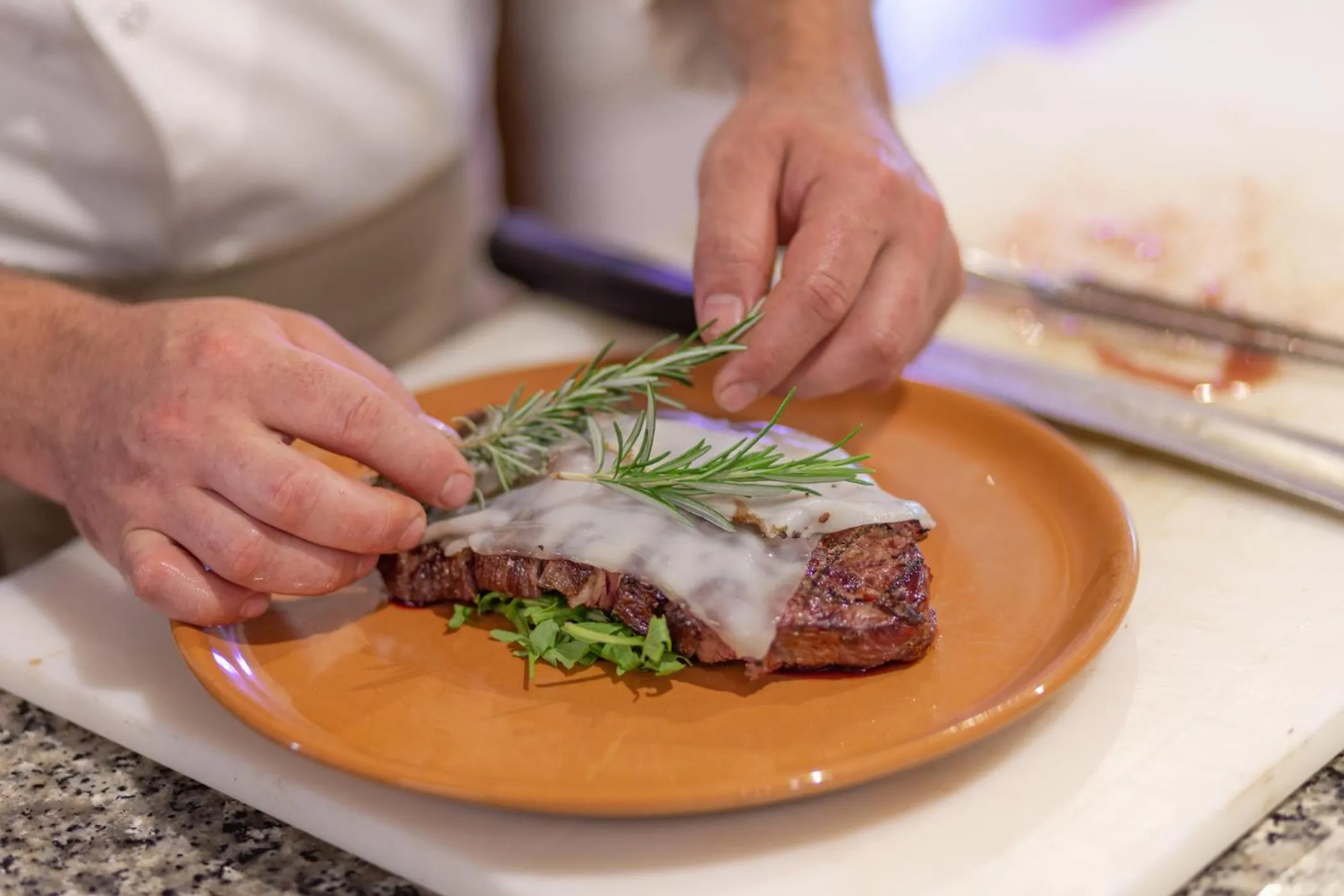 Dinner in Country Hotel Residence Da Pilade