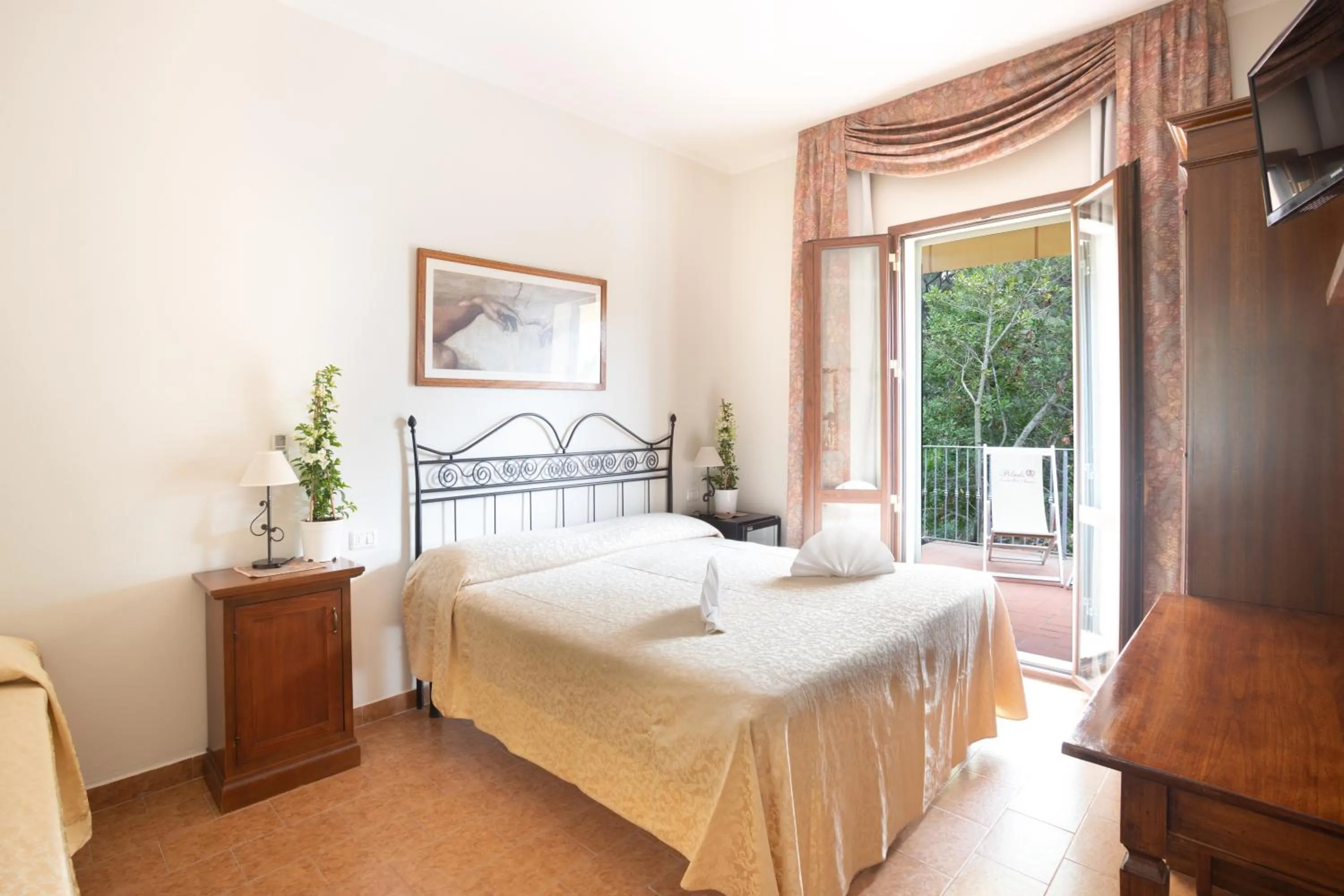 Bed in Country Hotel Residence Da Pilade