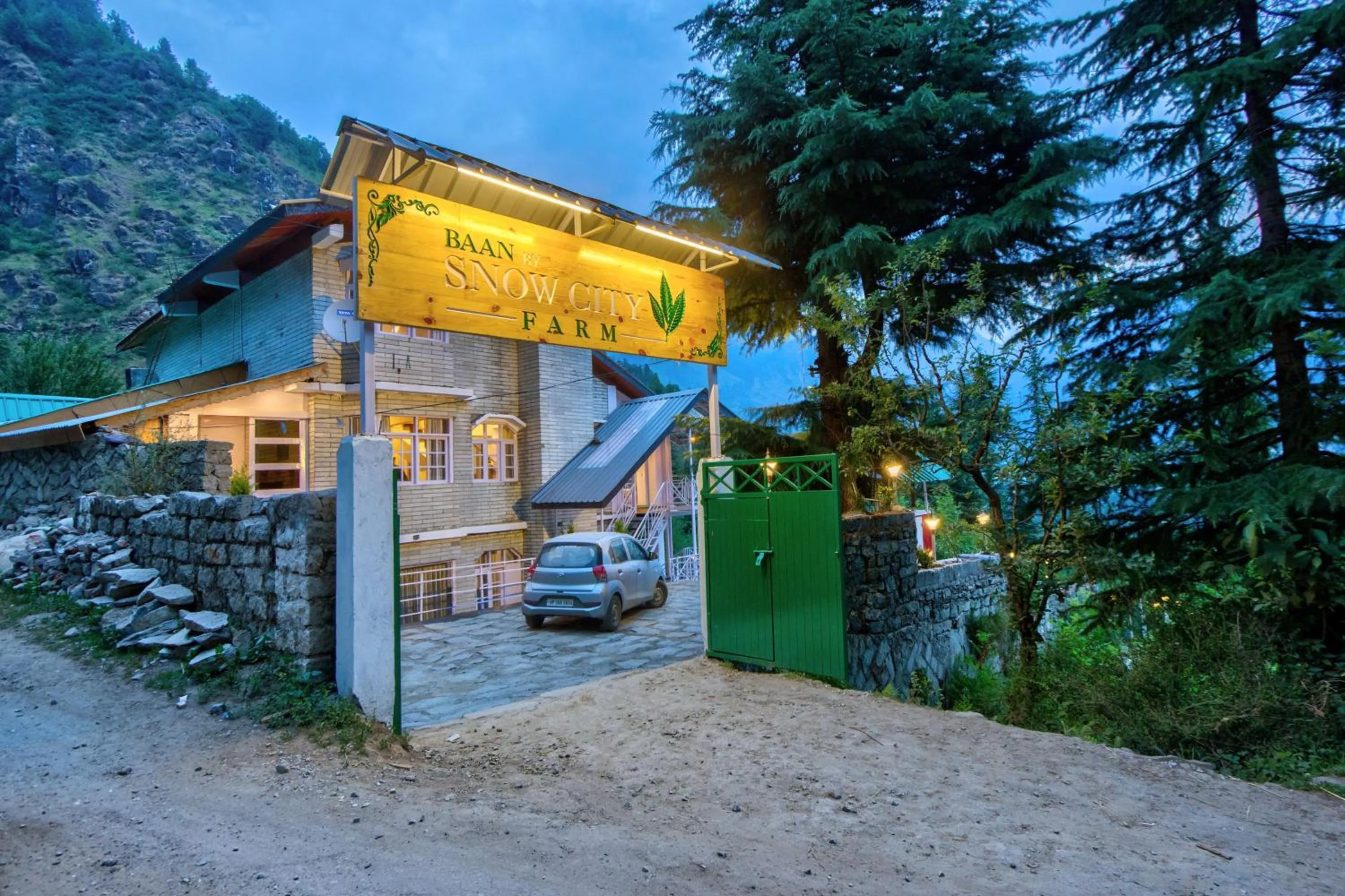 Property logo or sign in Baan by Snow City Farm