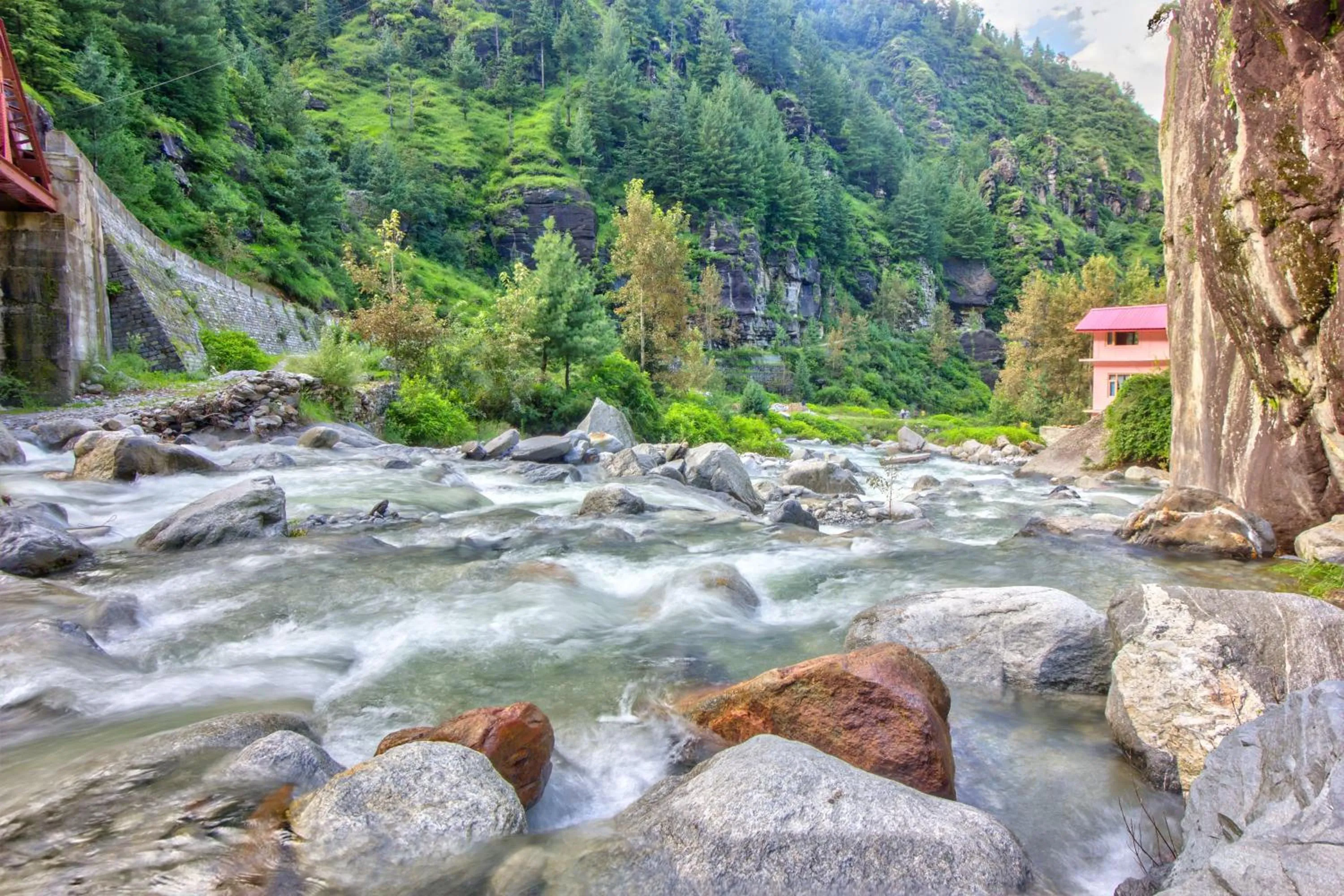 Hiking in Baan by Snow City Farm