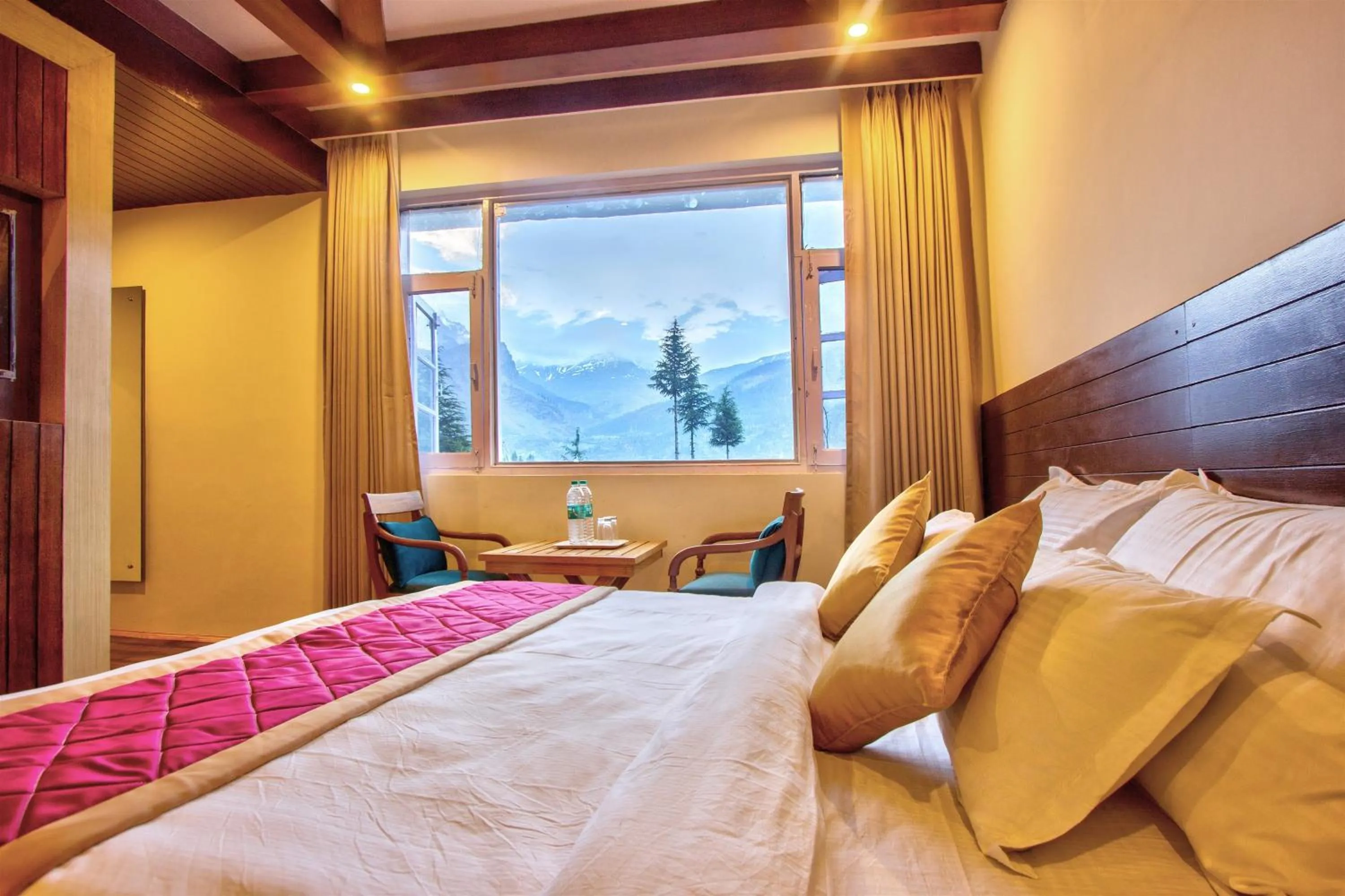 Bedroom, Bed in Baan by Snow City Farm