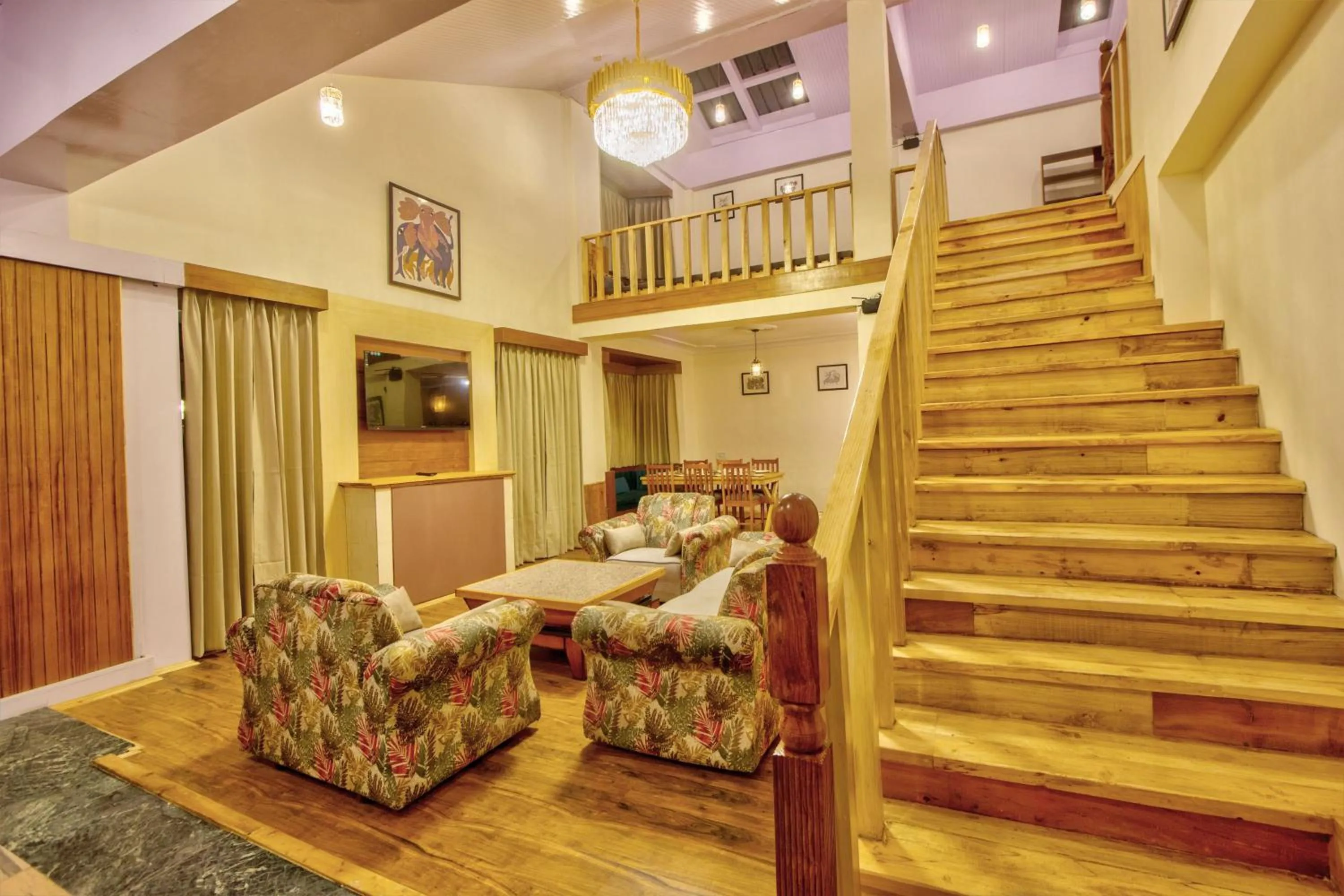 Living room in Baan by Snow City Farm