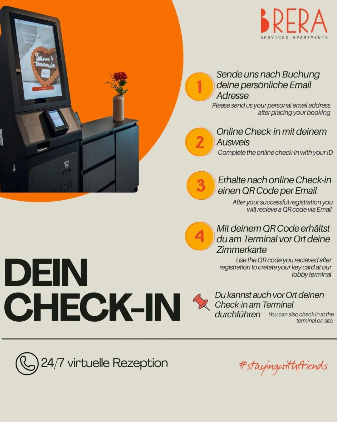 Lobby or reception in Brera Leipzig