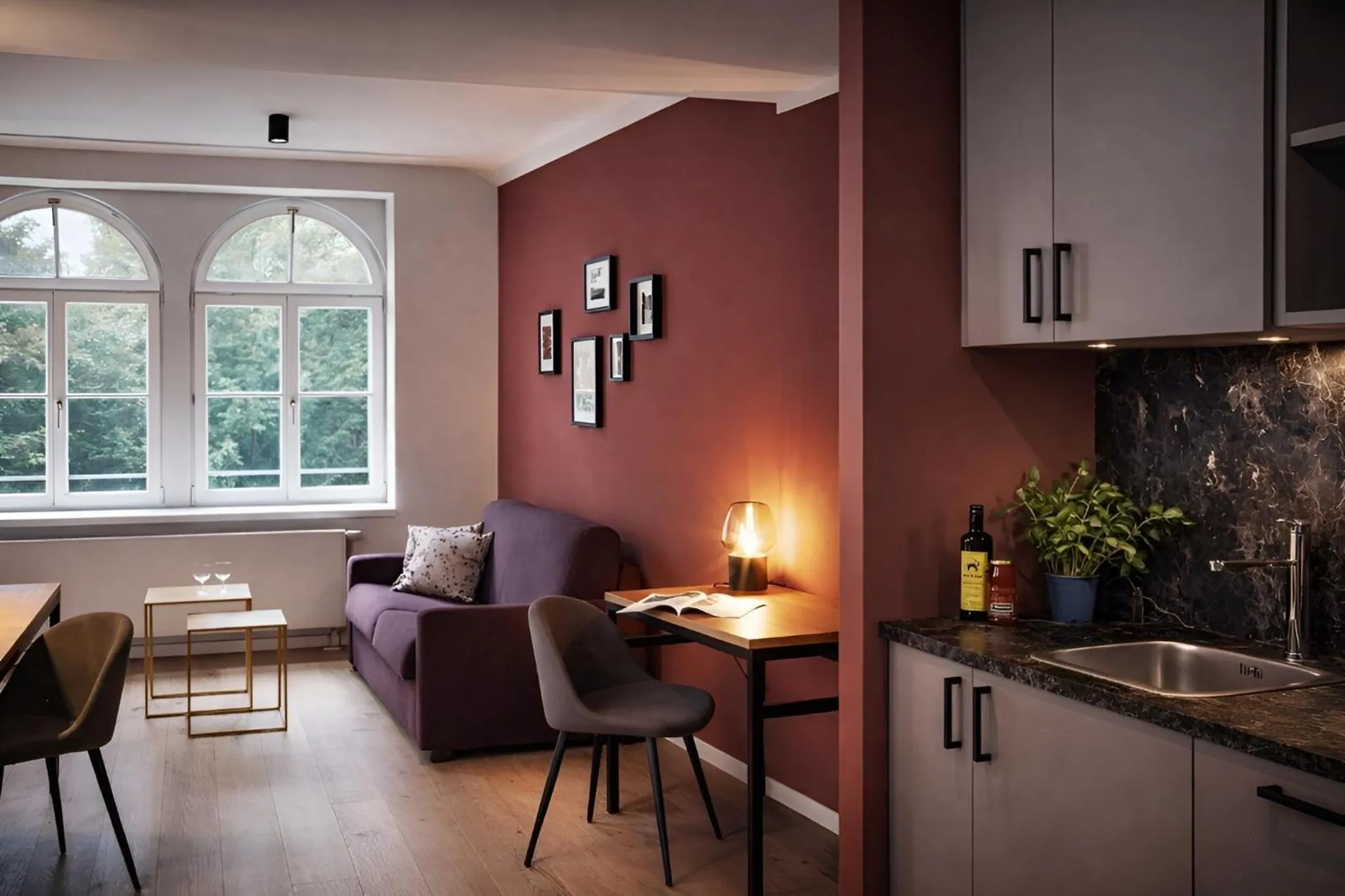 Living room in Brera Leipzig