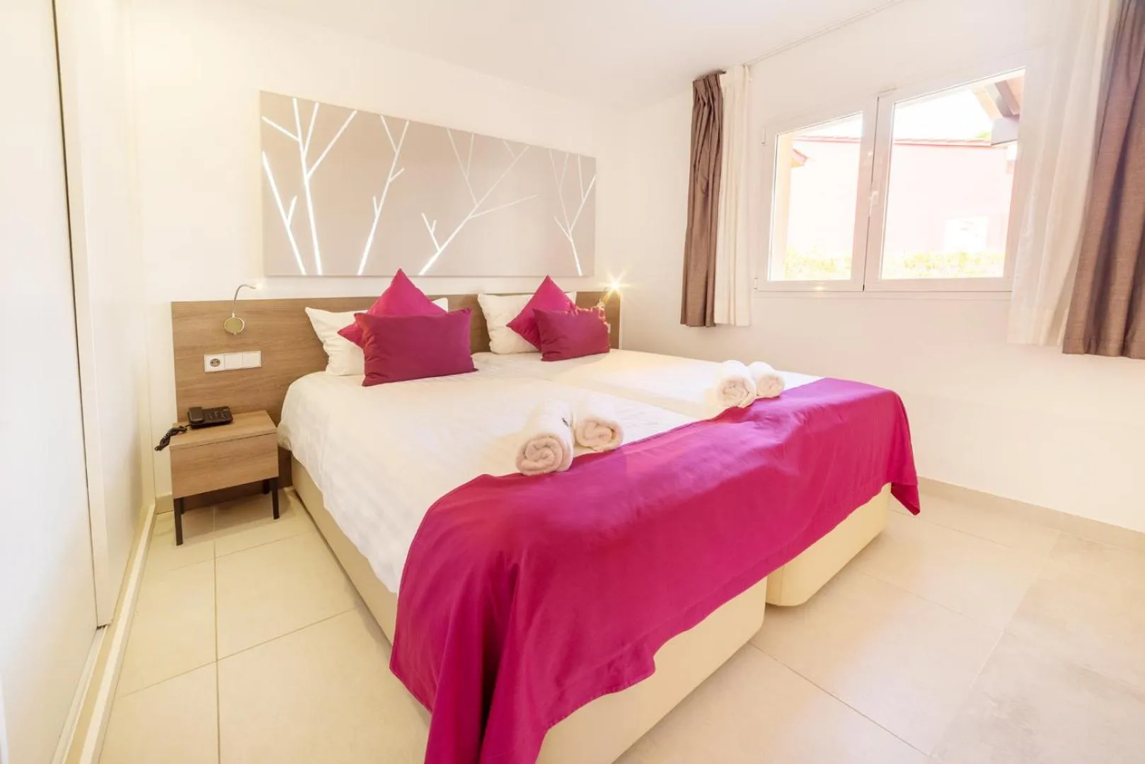 Bed in Hotel Paradise Residencial