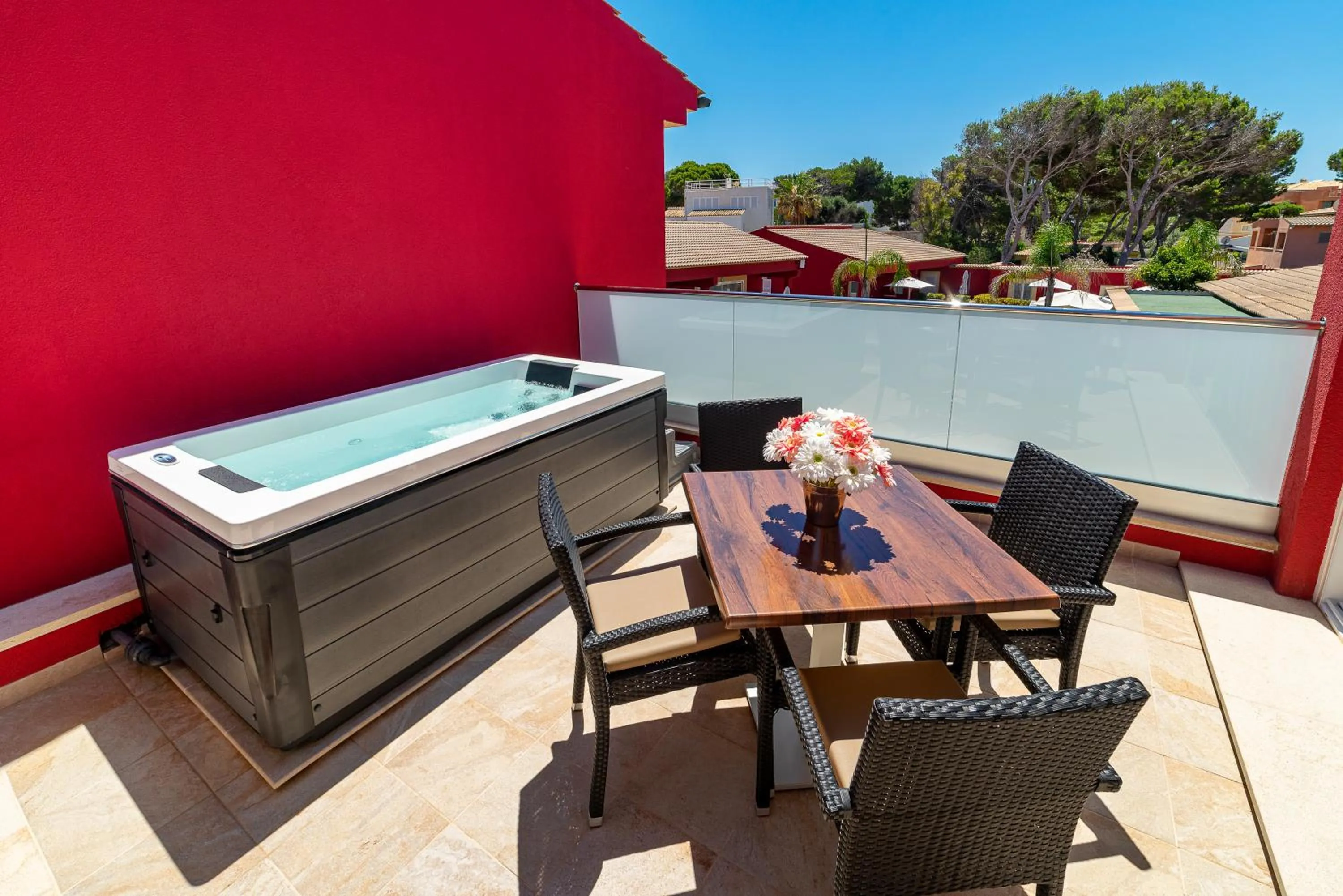 Balcony/Terrace in Hotel Paradise Residencial
