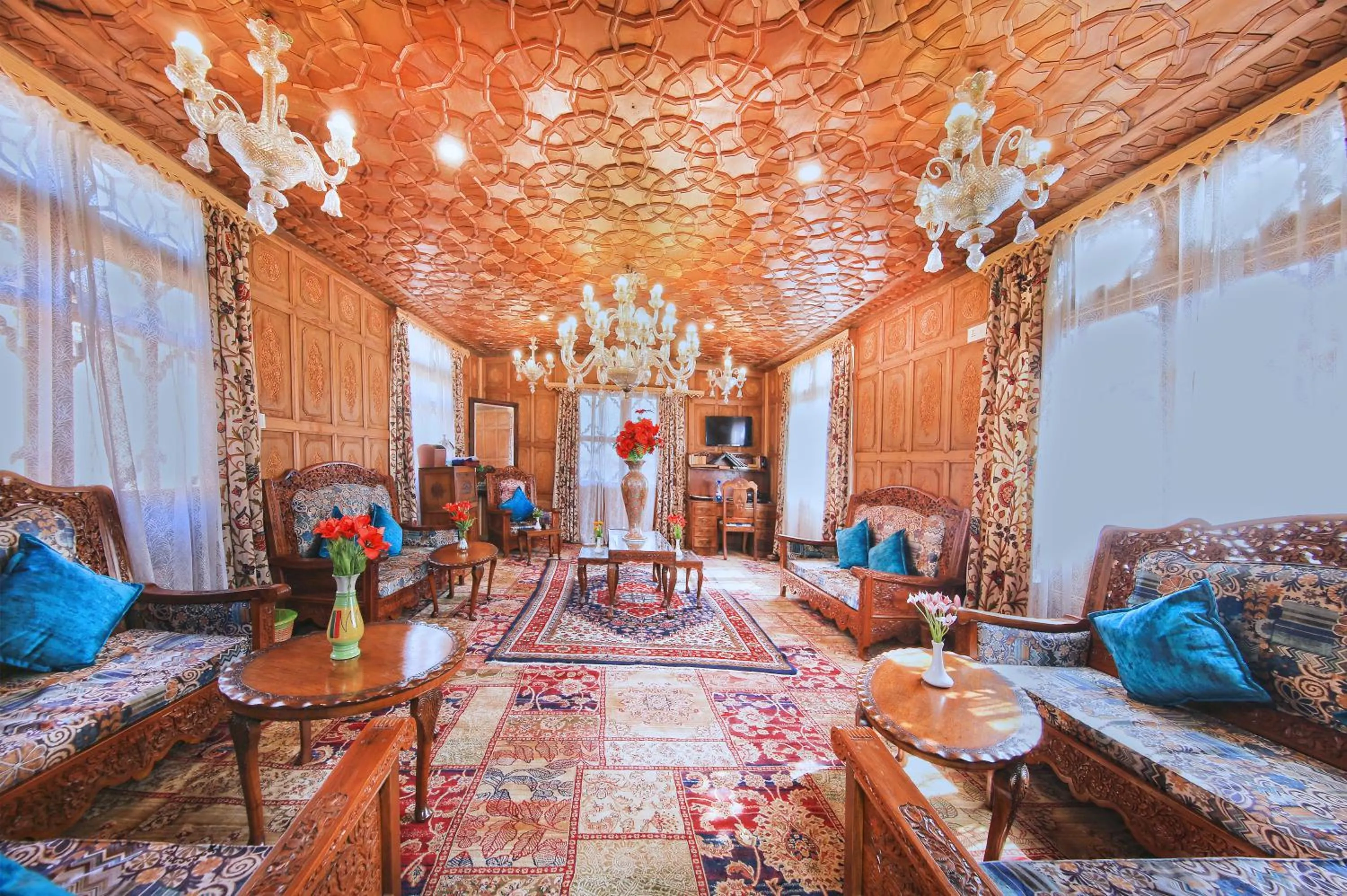 Lobby or reception in Kolu Group Of Houseboats