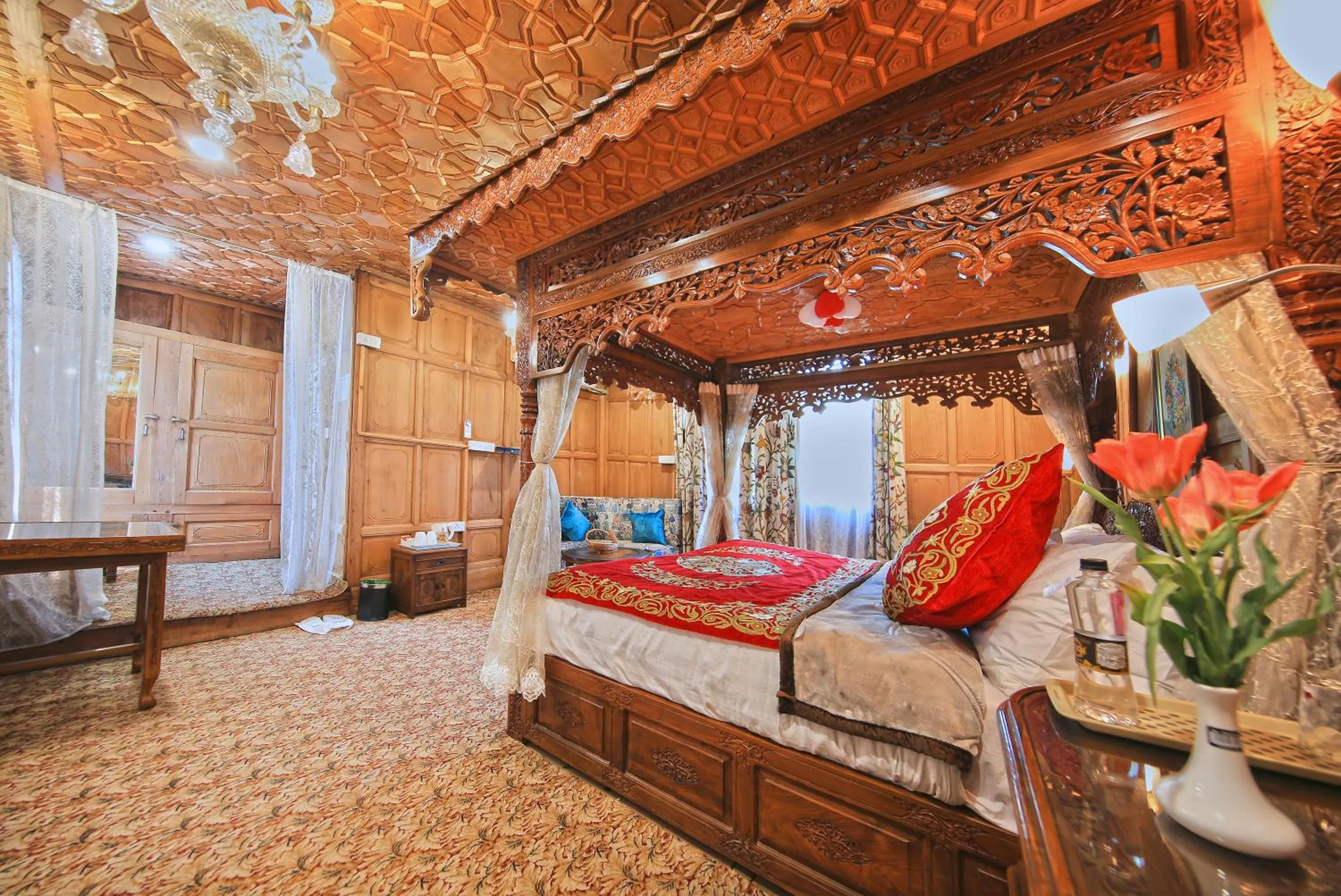 Bedroom, Bed in Kolu Group Of Houseboats