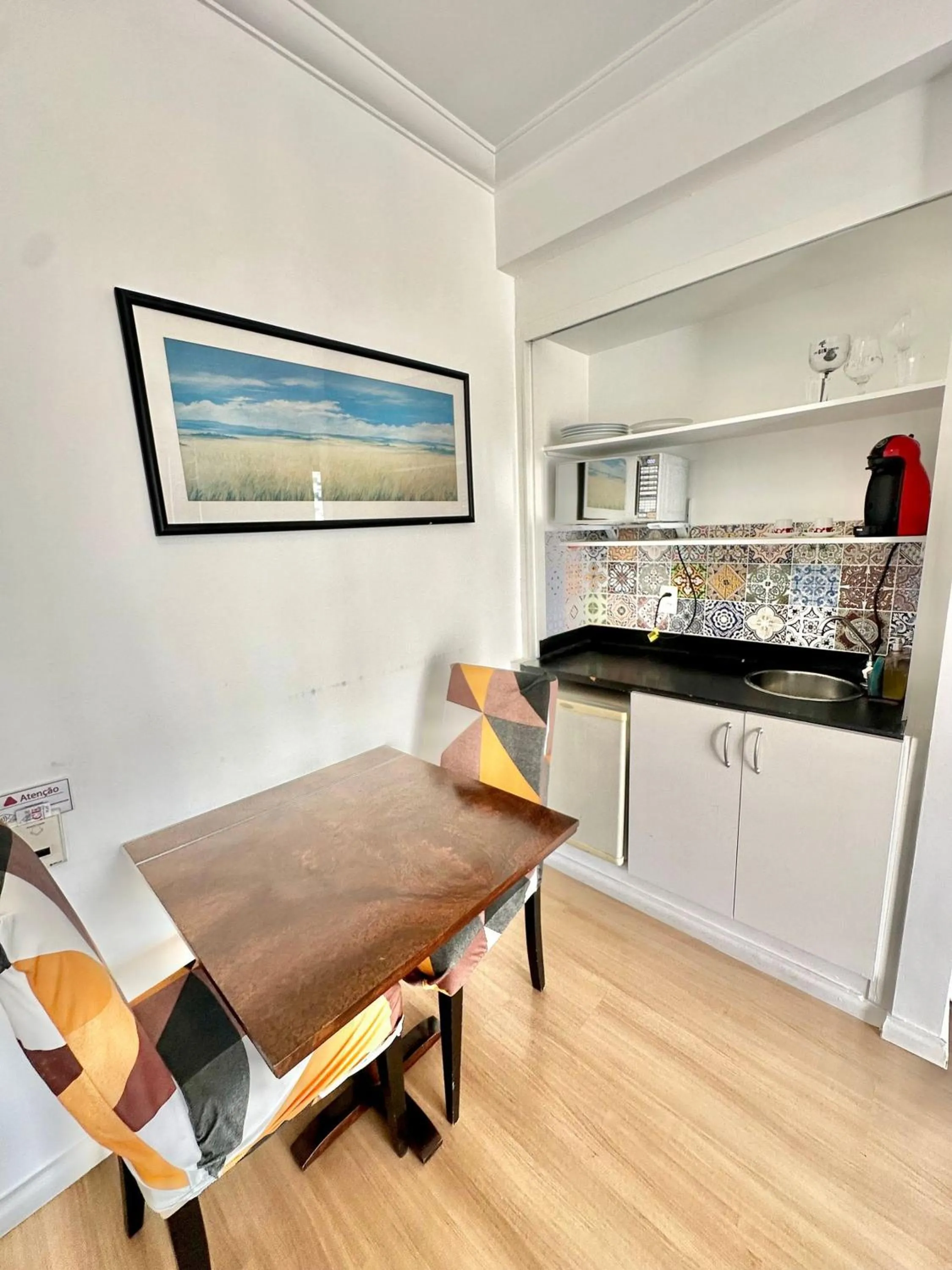 Kitchen or kitchenette in The Palace Flat Moema Magnífico!!!