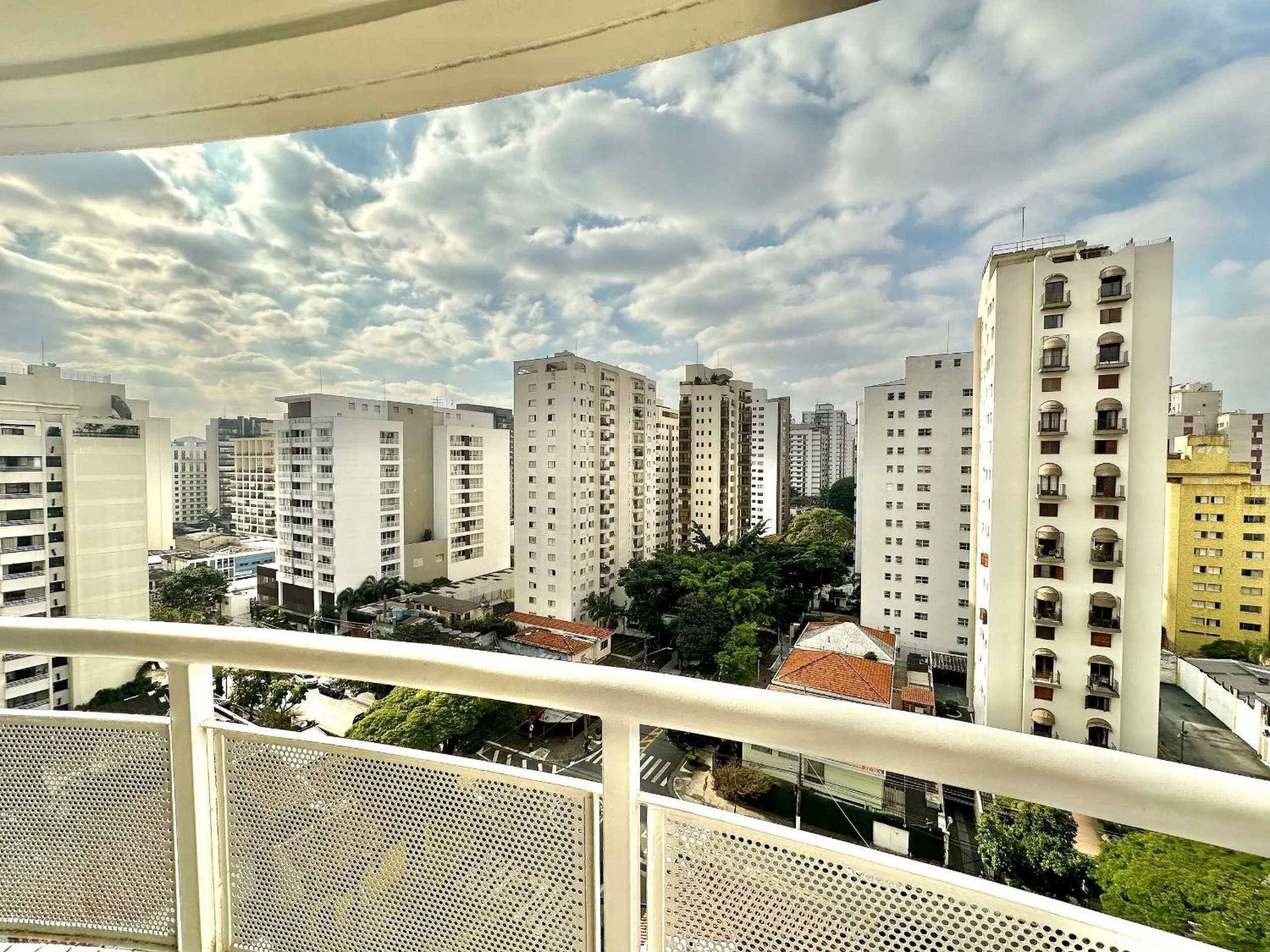 City view in The Palace Flat Moema Magnífico!!!