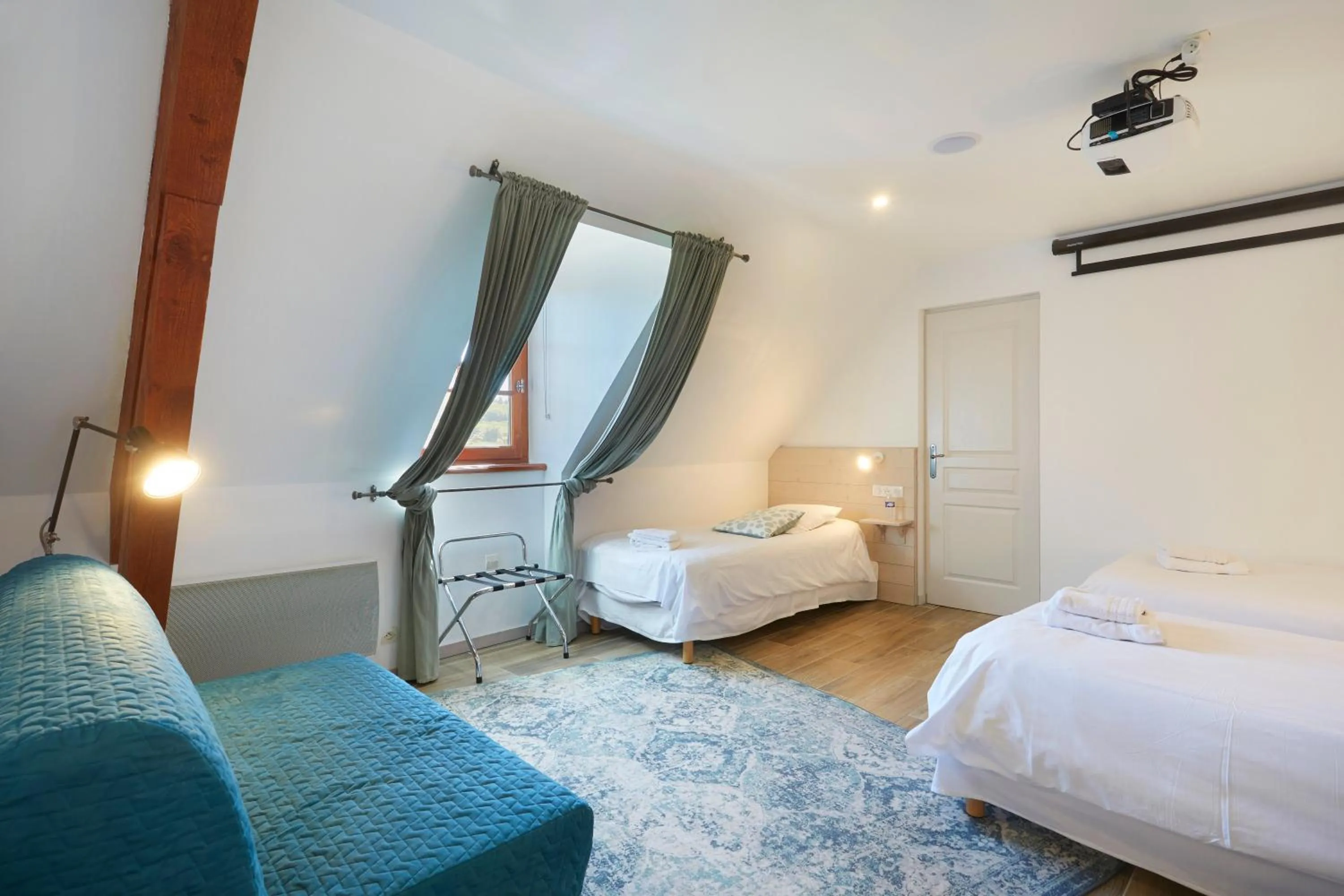 Bed in Domaine de Bersaillin