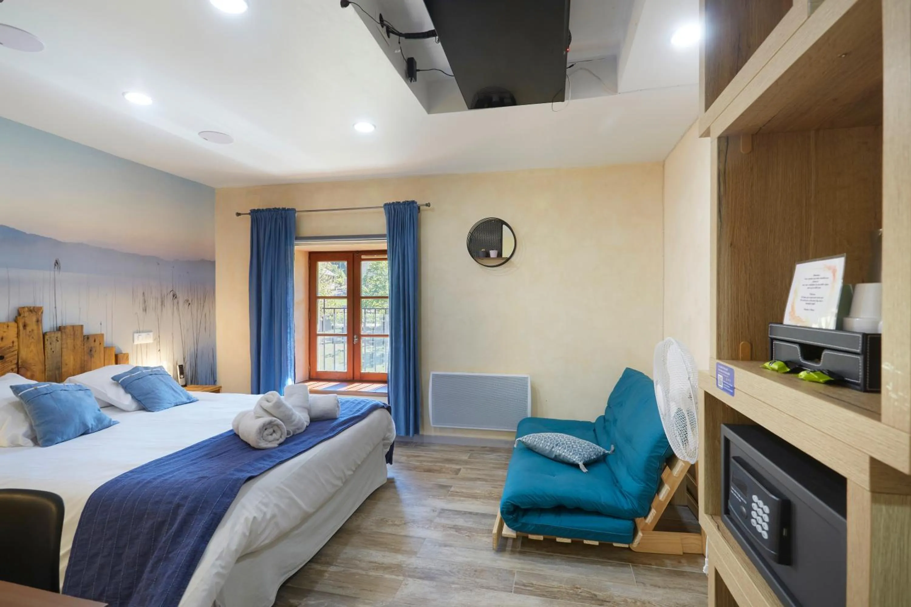 Bed in Domaine de Bersaillin