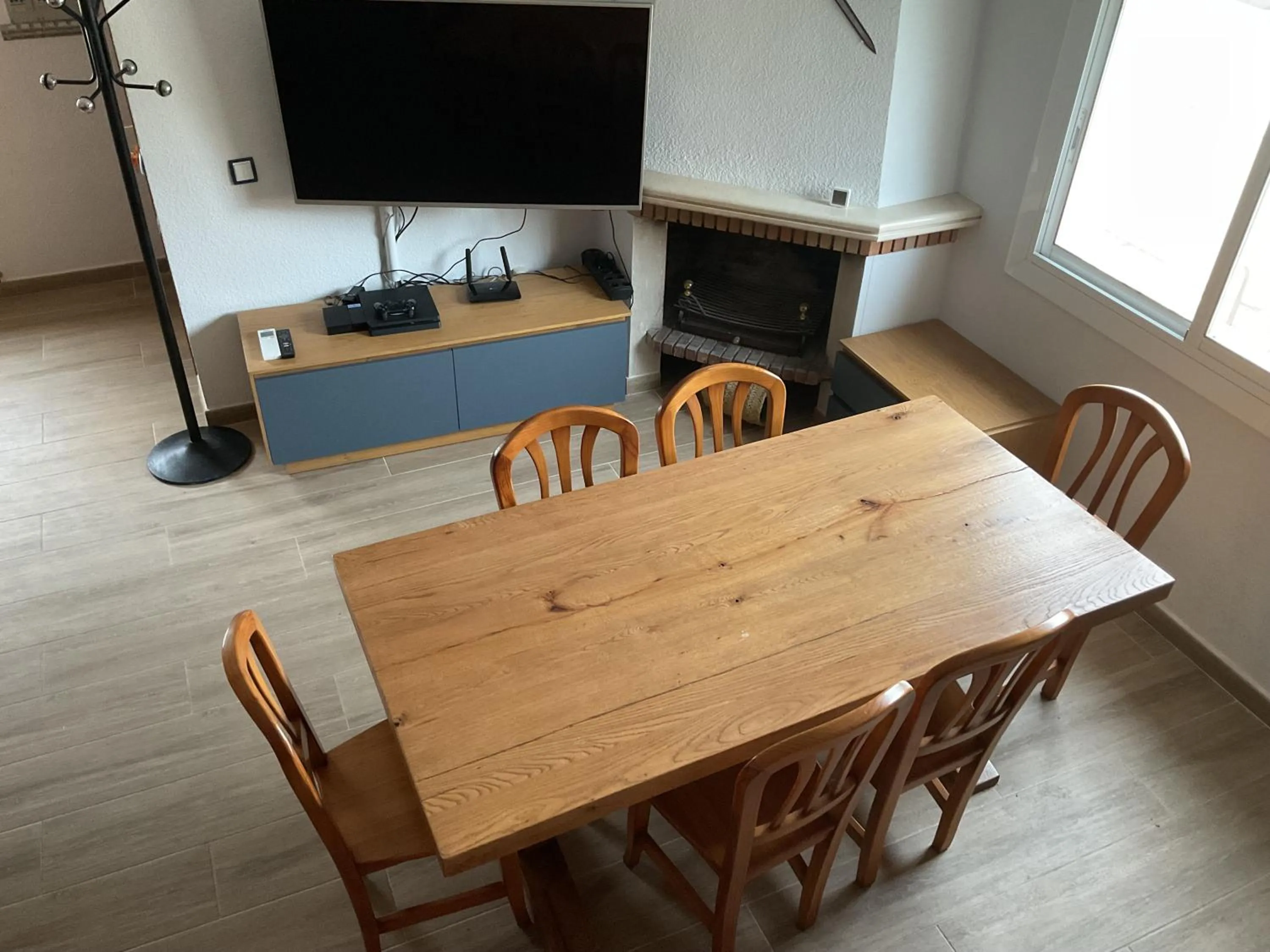 Dining area in Casa con Gran Piscina particular cerca playa