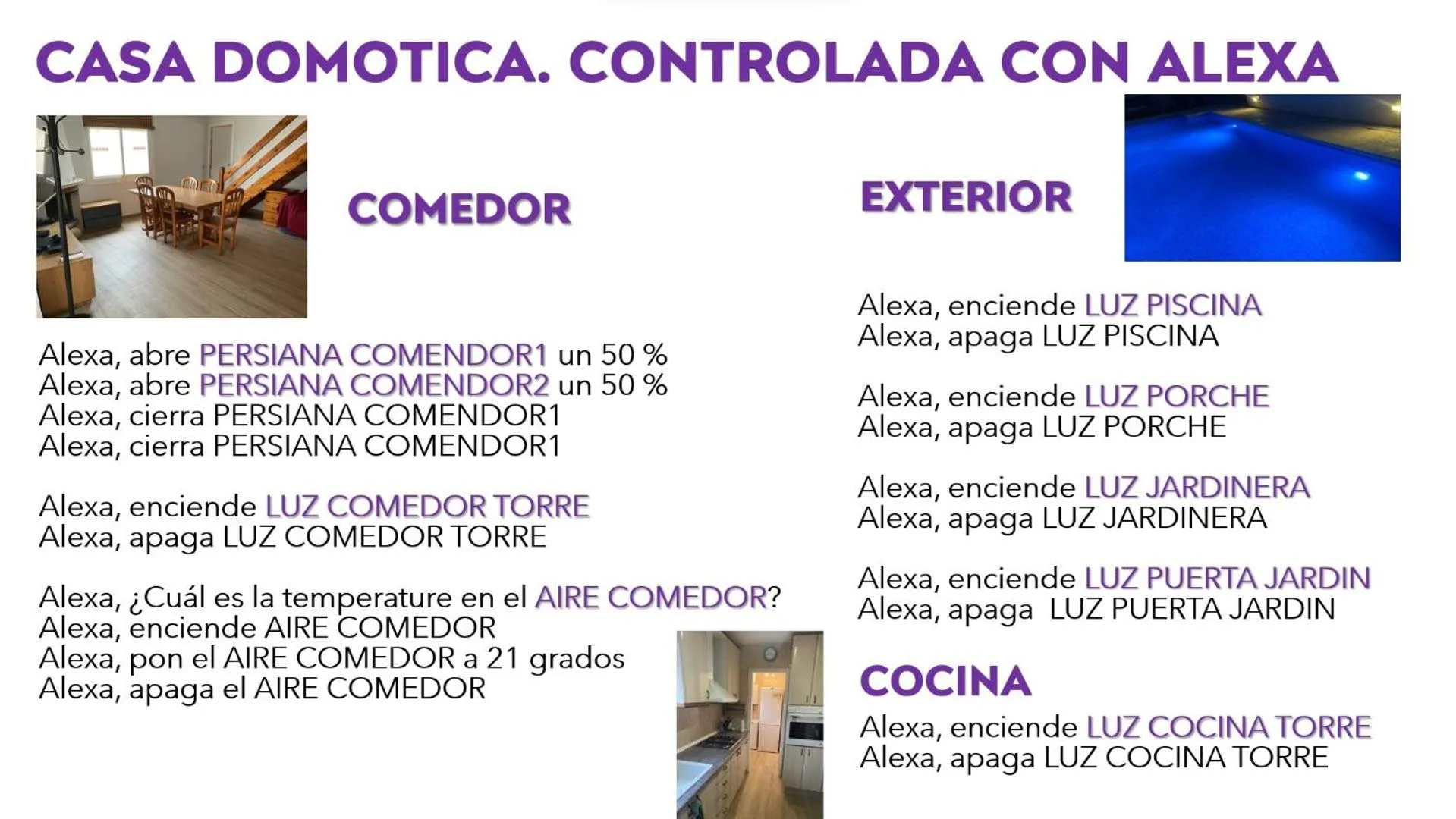 Text overlay in Casa con Gran Piscina particular cerca playa