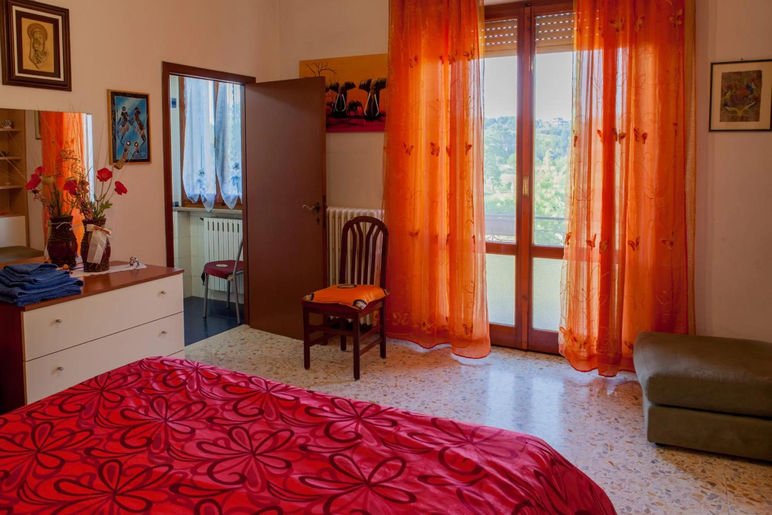 Bed in Artisti Del Cavallo Tourism
