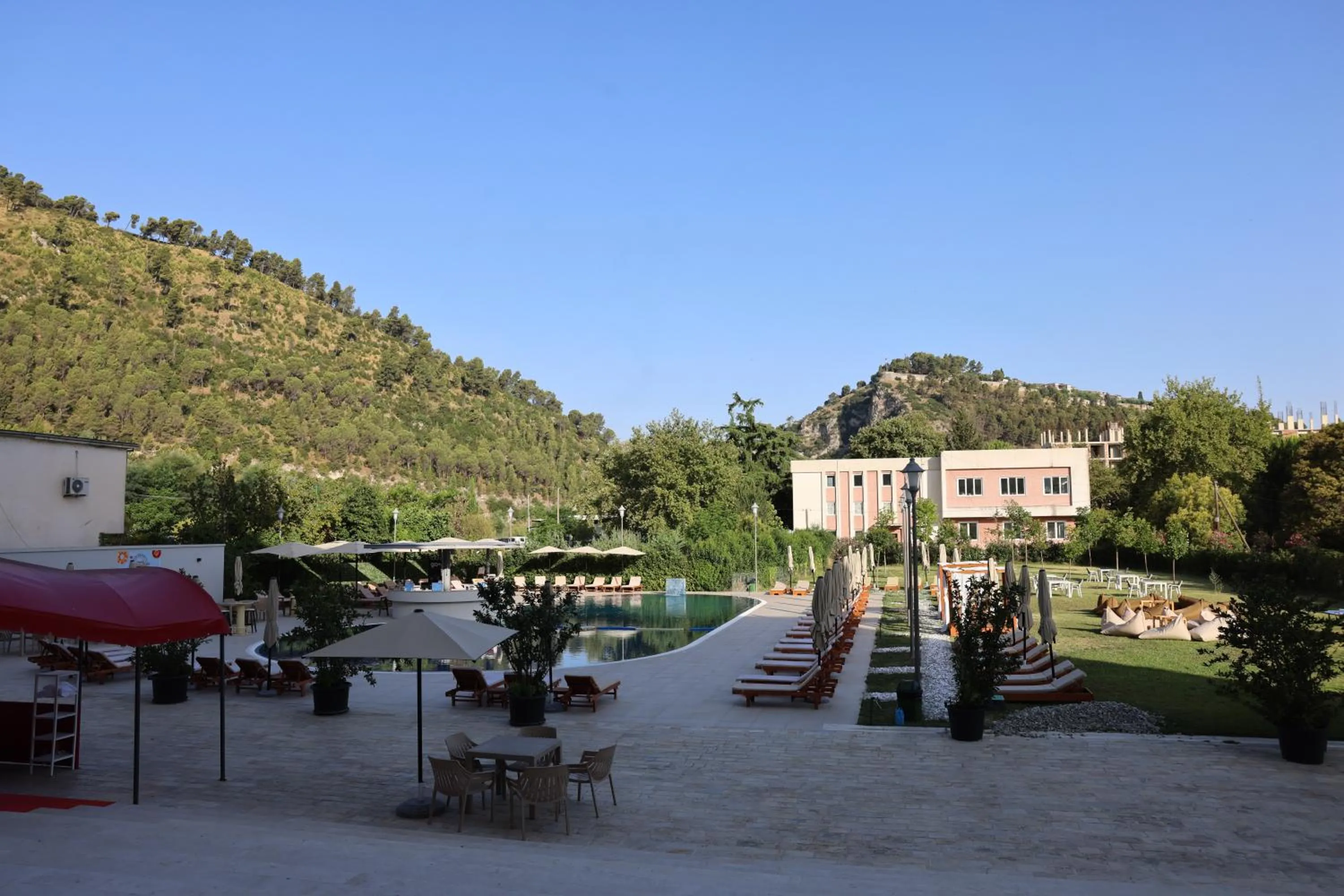 Natural landscape in Hotel Colombo