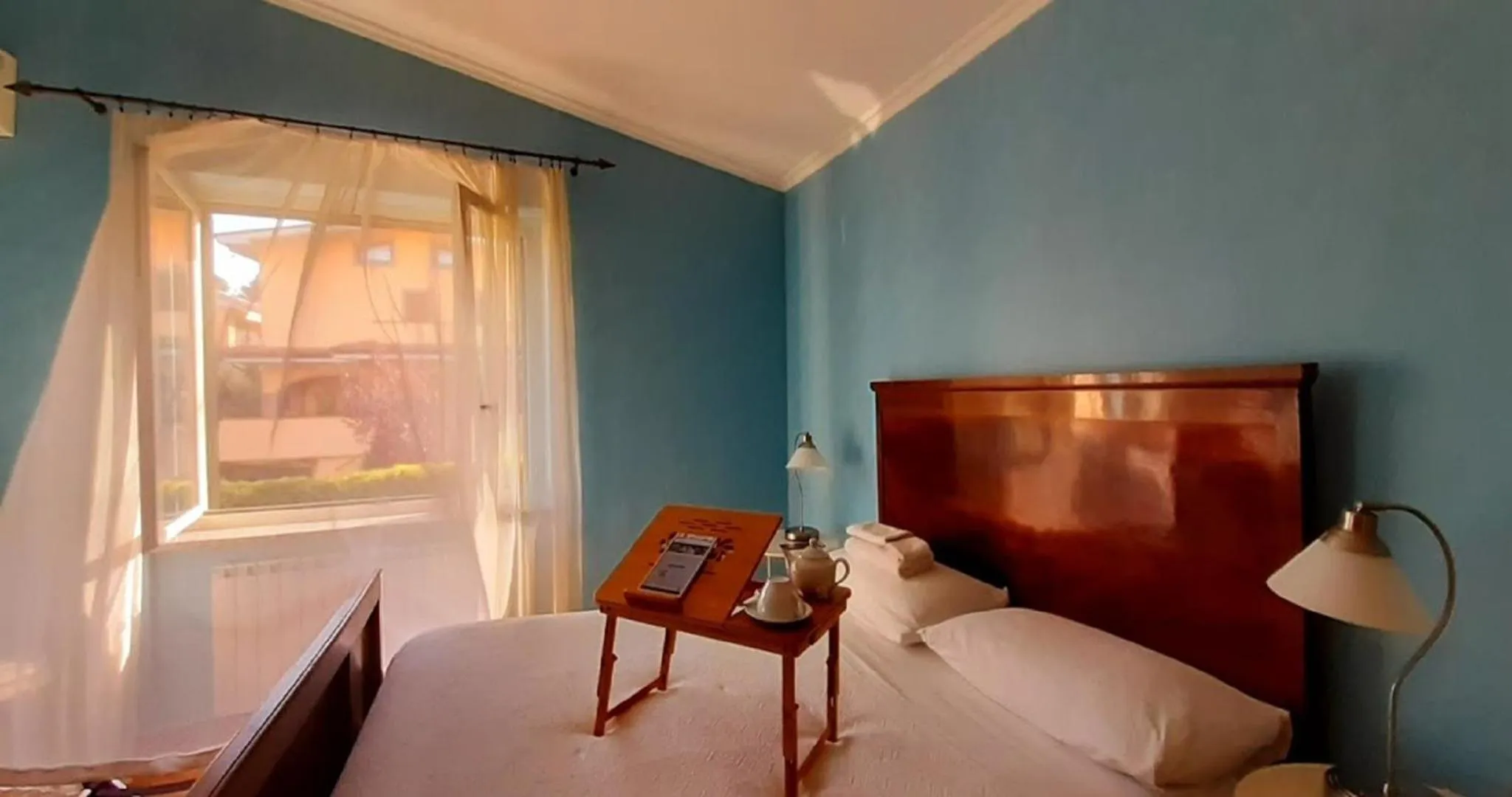 Garden, Bed in Fabiola B & B