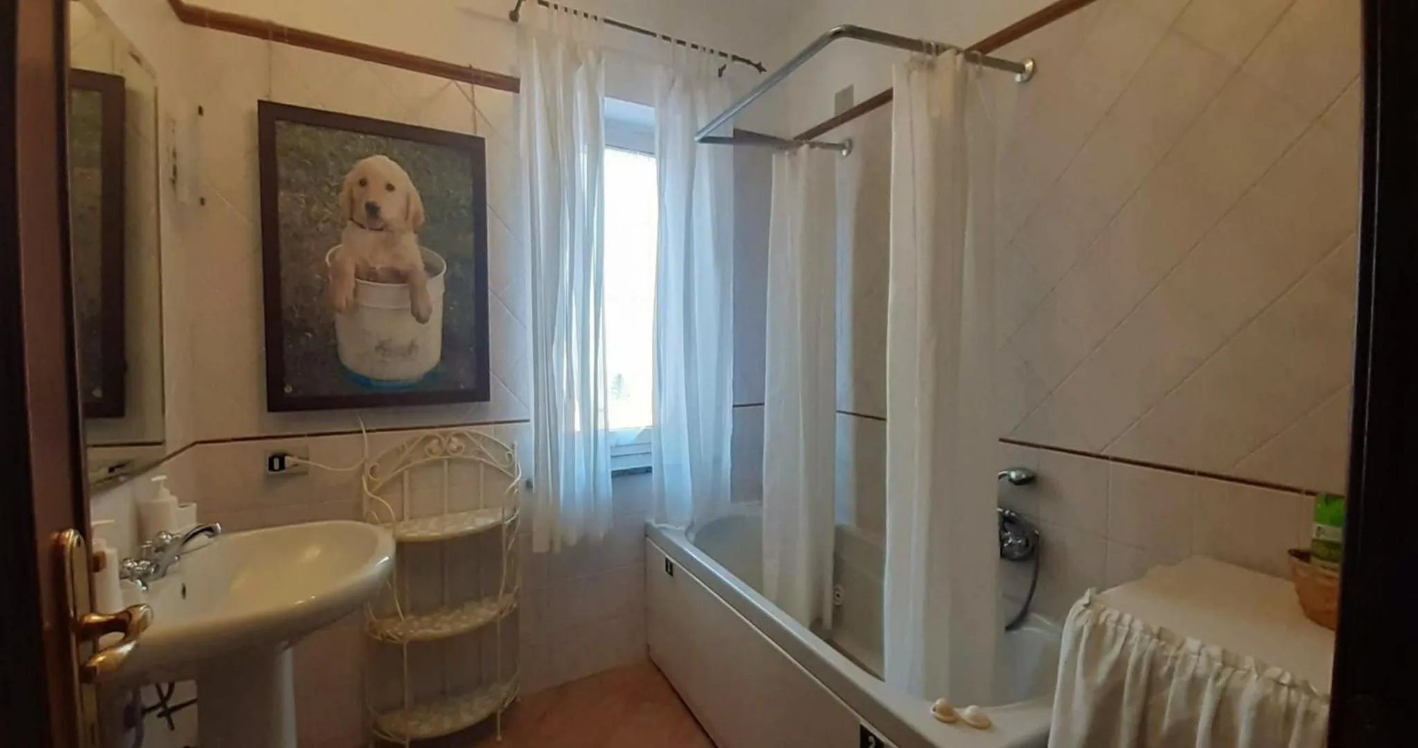 Shower in Fabiola B & B