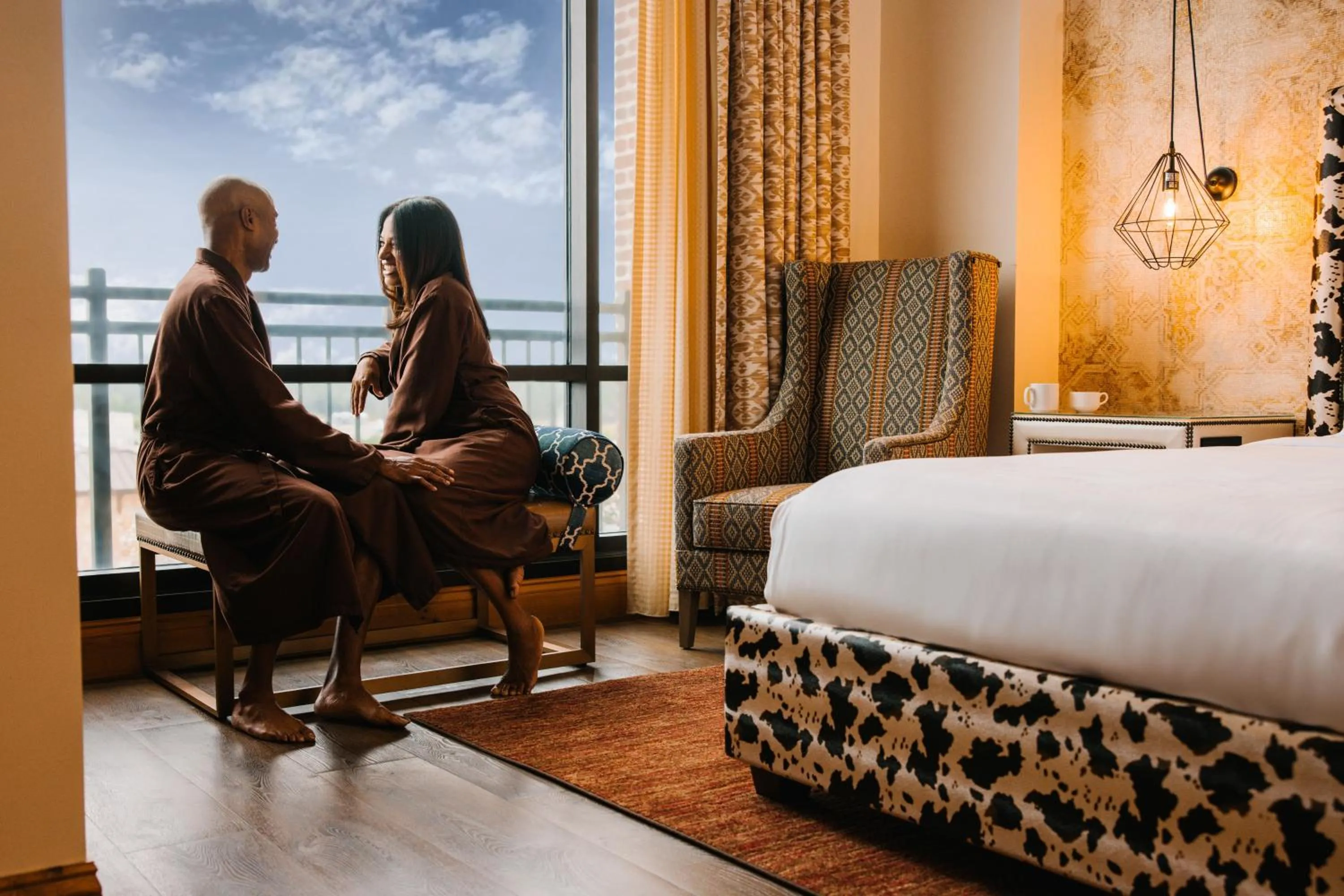 Bedroom, Bed in The Brownwood Hotel & Spa