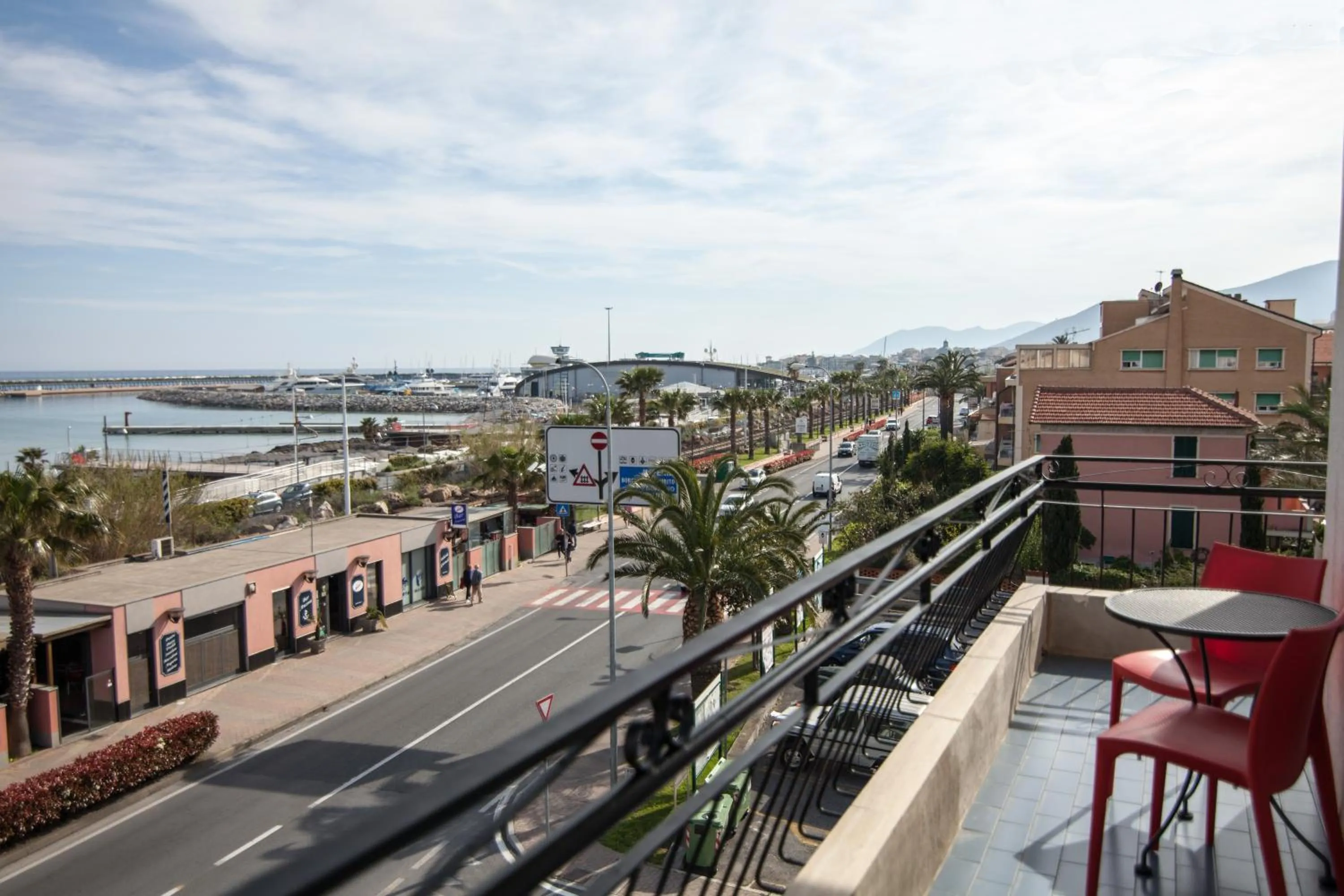Balcony/Terrace in Residence Colibrì Family & Bike
